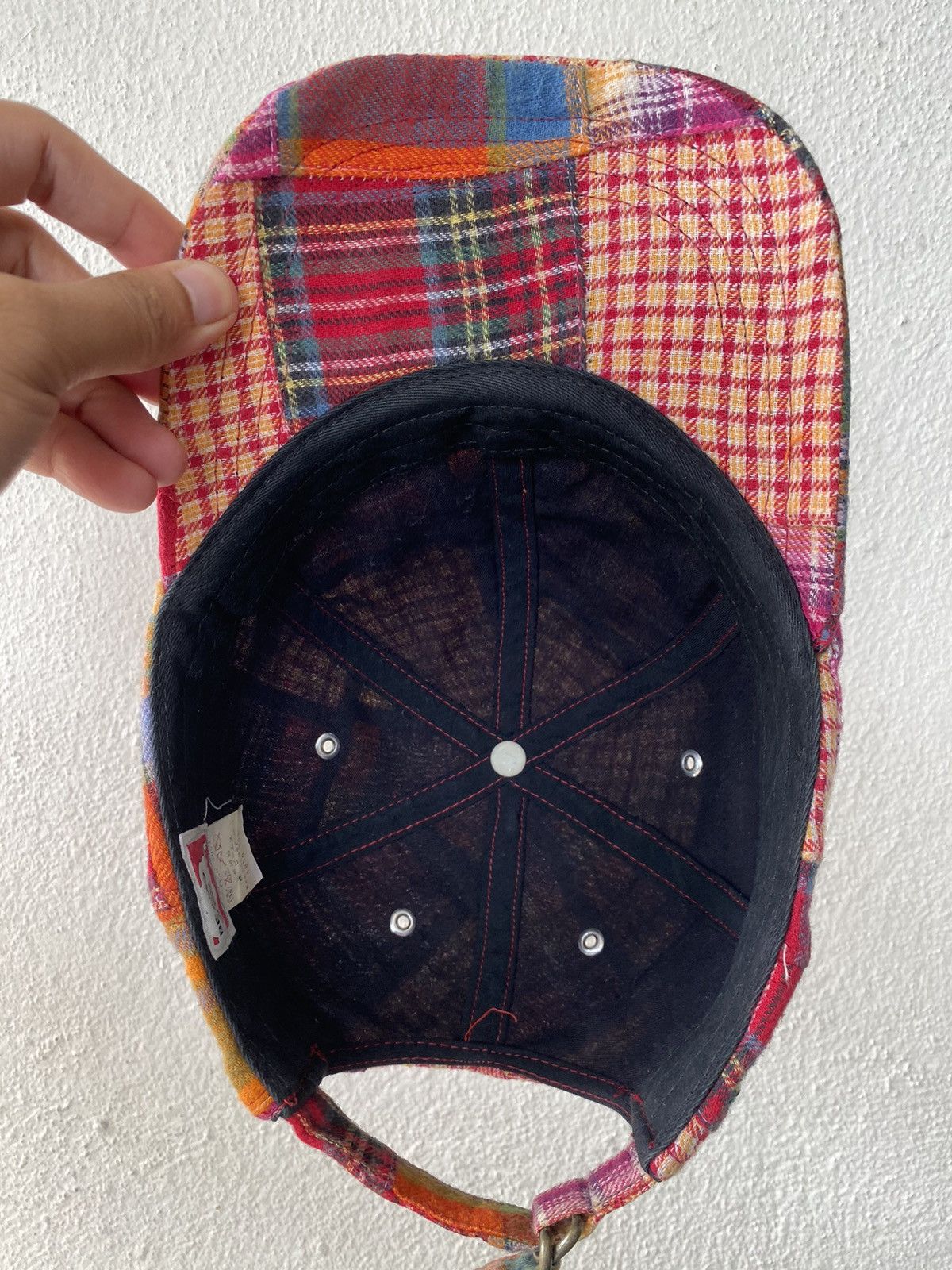 Beams Plus × Japanese Brand VINTAGE BEAMS JAPAN FLANNEL PATCHWORK CAP Size ONE SIZE - 4 Thumbnail
