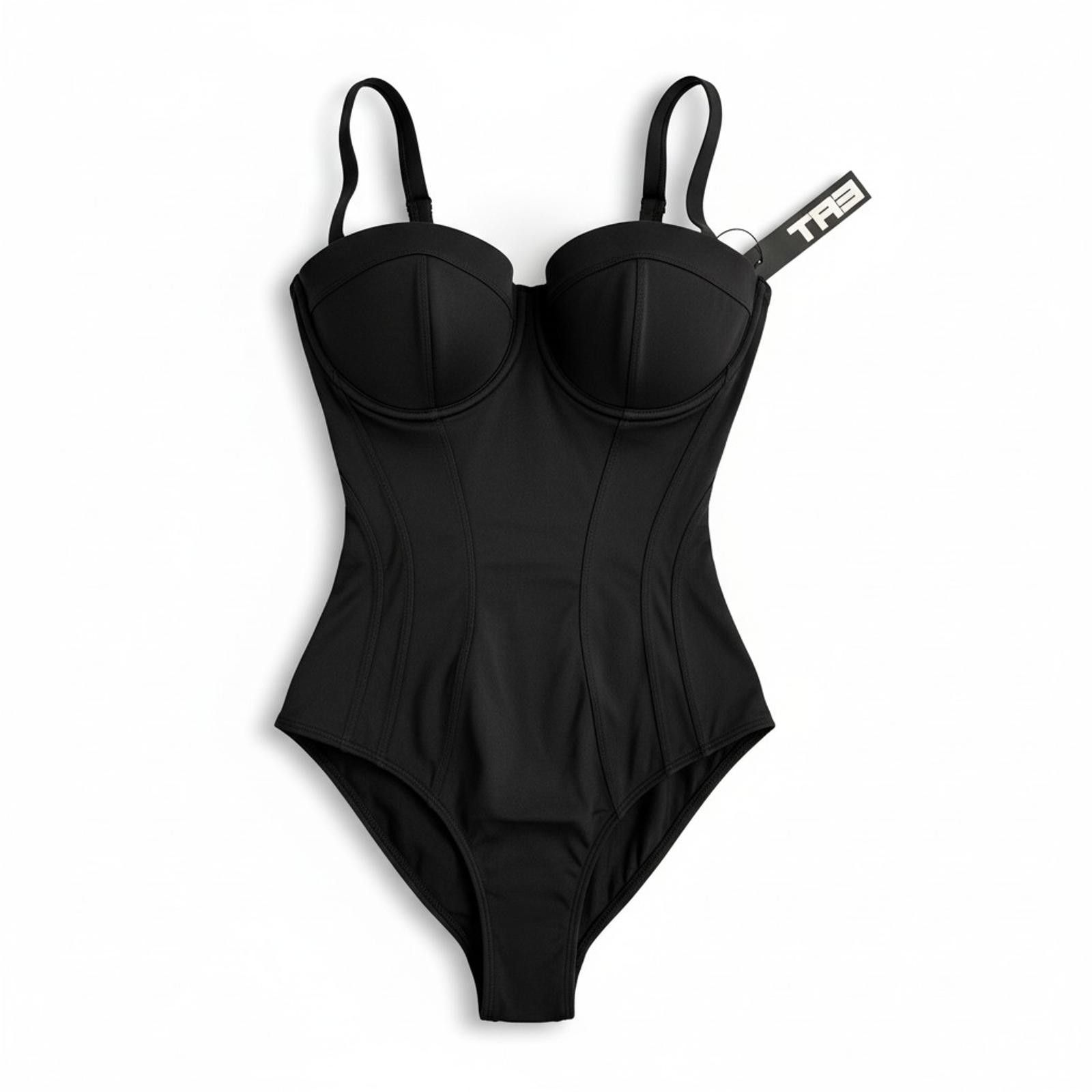Other TA3 Pushy Swimsuit XXS F/G Black Sculpting NWT Size ONE SIZE - 1 Thumbnail