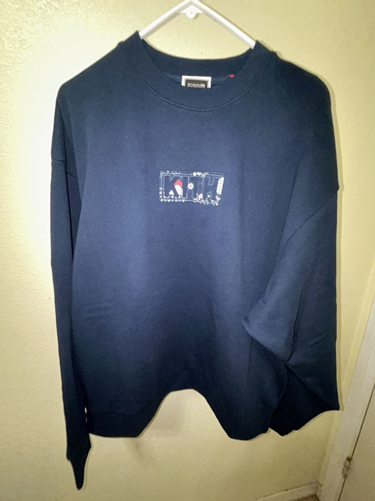 Columbia × Kith Kith Columbia Patchwork Vintage Nelson Crewneck Size Large Size US L / EU 52-54 / 3 - 1 Thumbnail