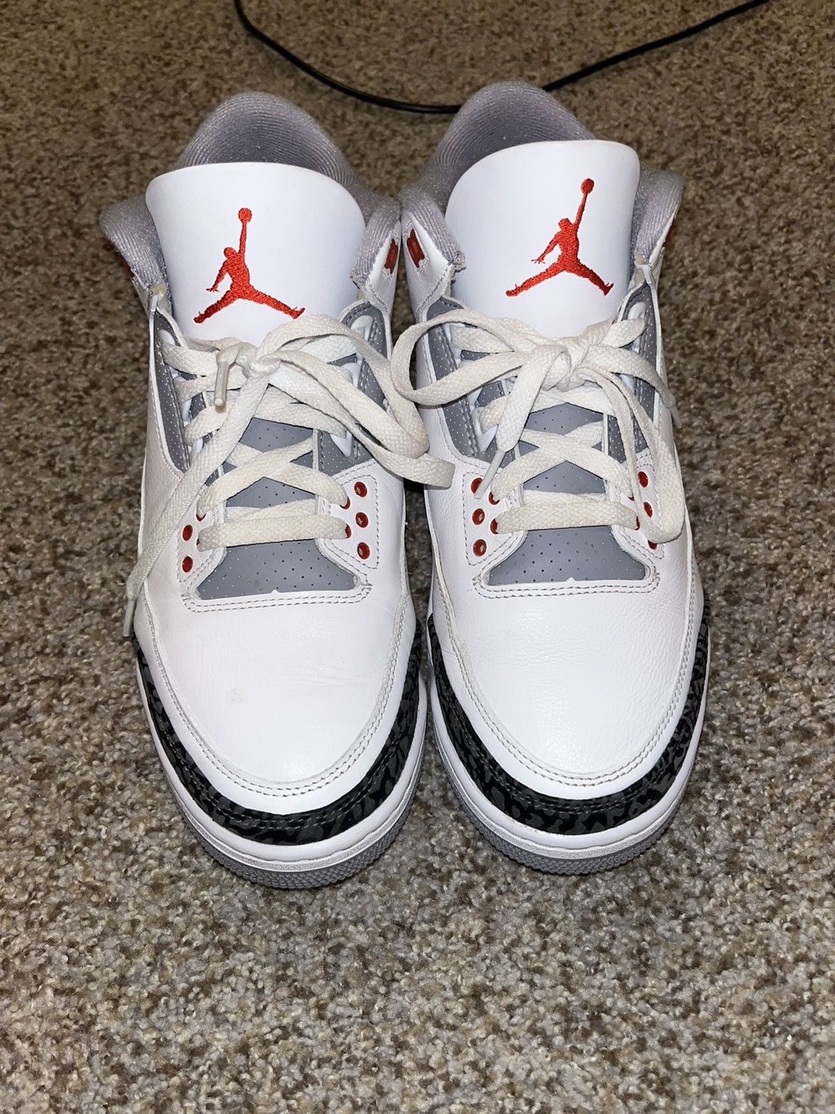 Jordan Brand Air Jordan 3 Retro Fire-Red Size US 10.5 / EU 43-44 - 4 Thumbnail
