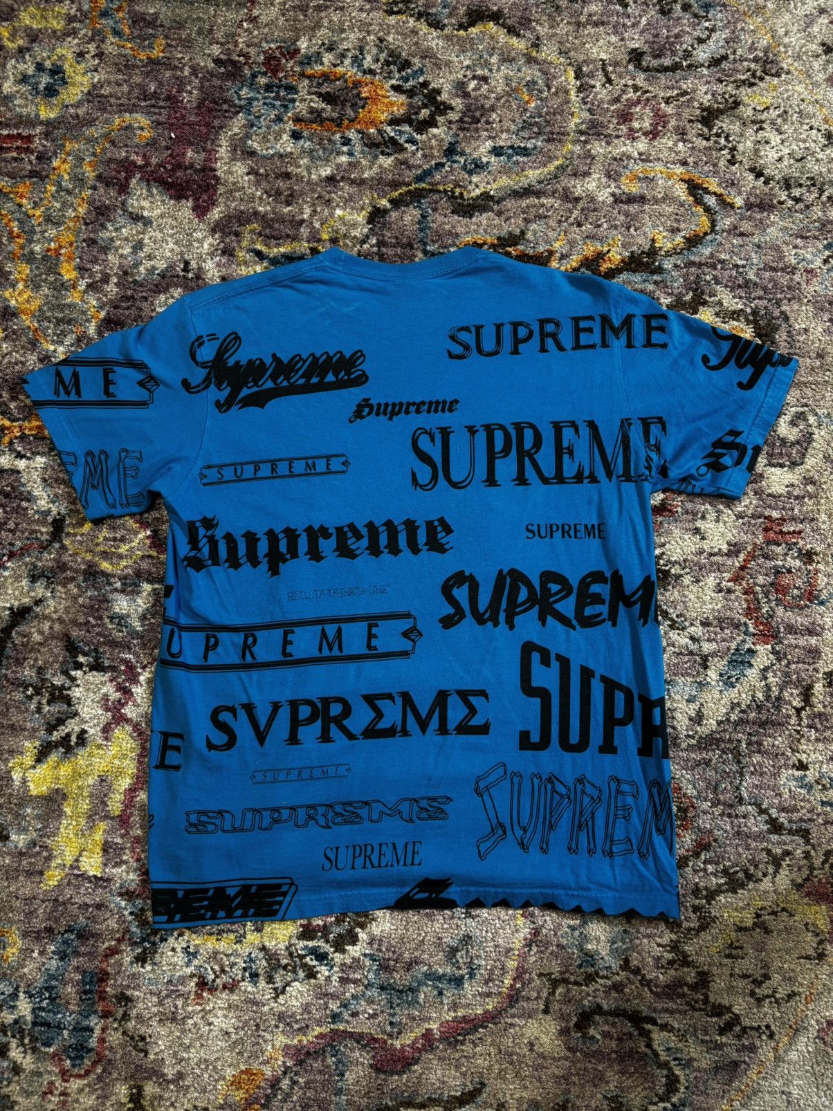 Supreme Supreme Multi Logo Tee Size US M / EU 48-50 / 2 - 2 Thumbnail