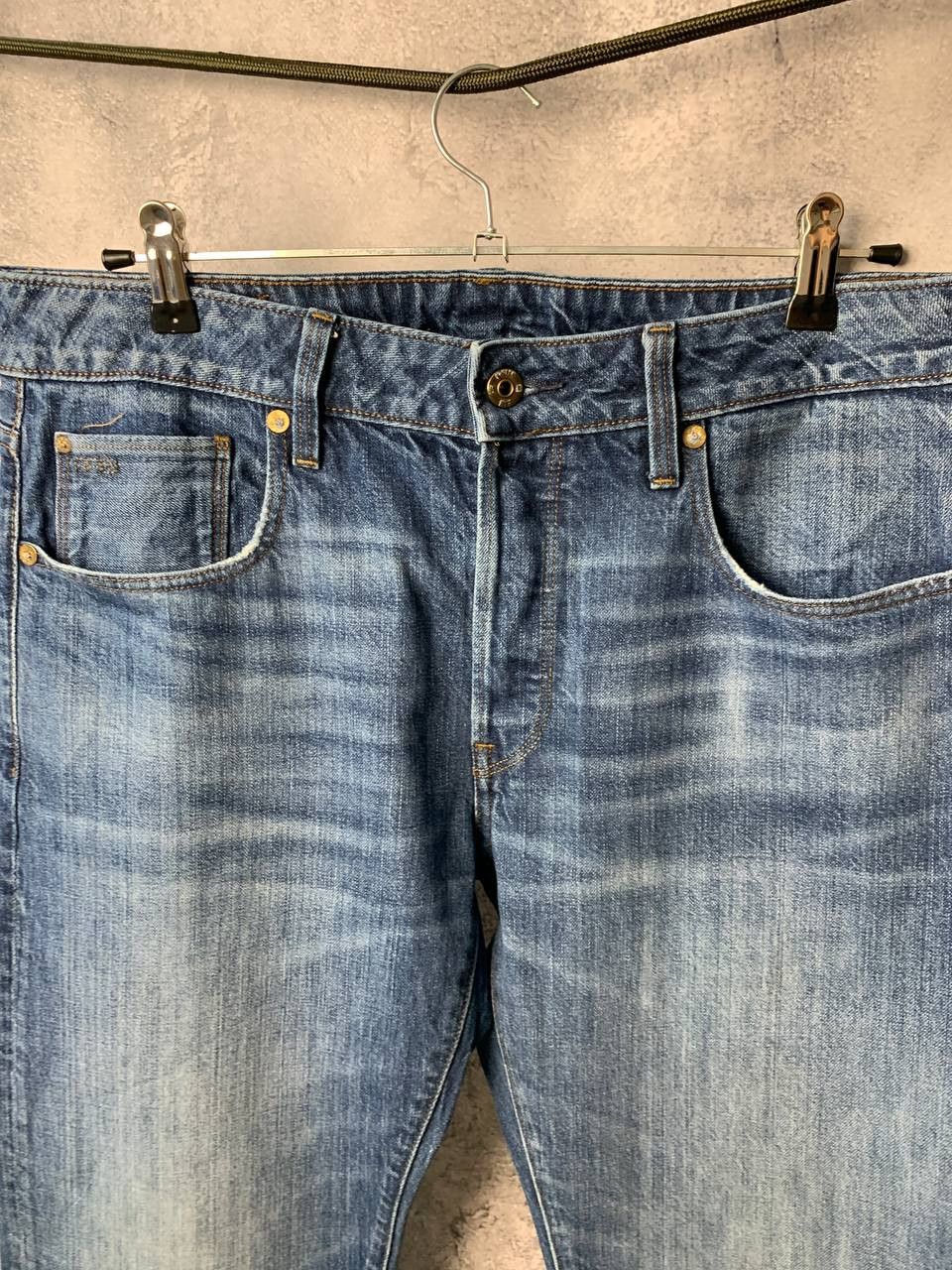 G-Star G-Star Raw 3301 Straight Jeans Denim Pants Men's size 34x30 Size US 34 / EU 50 - 5 Thumbnail