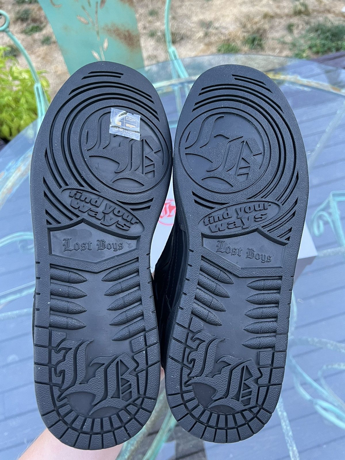 Lost Boys Archives Lost Boys Archives “Triple Black” Sneakers Size US 11 / EU 44 - 2 Thumbnail