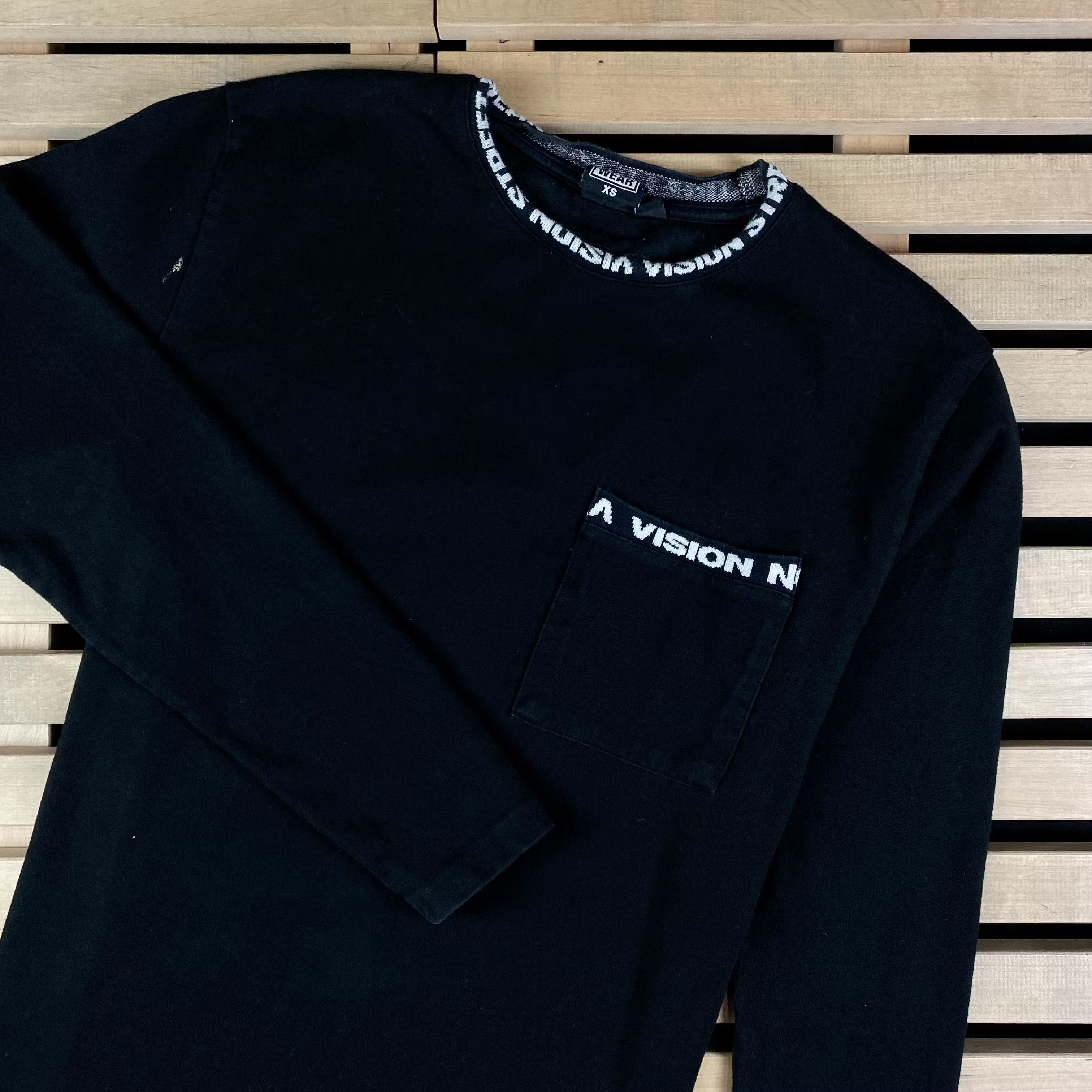 Vintage × Vision Streetwear Mens Long Sleeve Sweatshirt Vision Street Wear Size XS Size US XS / EU 42 / 0 - 2 Thumbnail