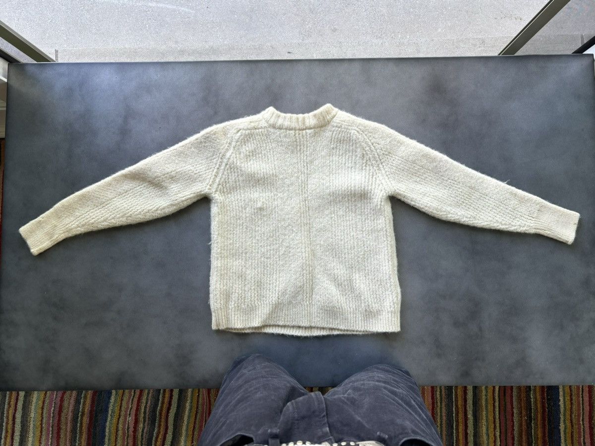 Marks & Spencer × Vintage 1960s Wool Sweater Vintage St. Michaels Fisherman CableKnit Size US XS / EU 42 / 0 - 5 Thumbnail