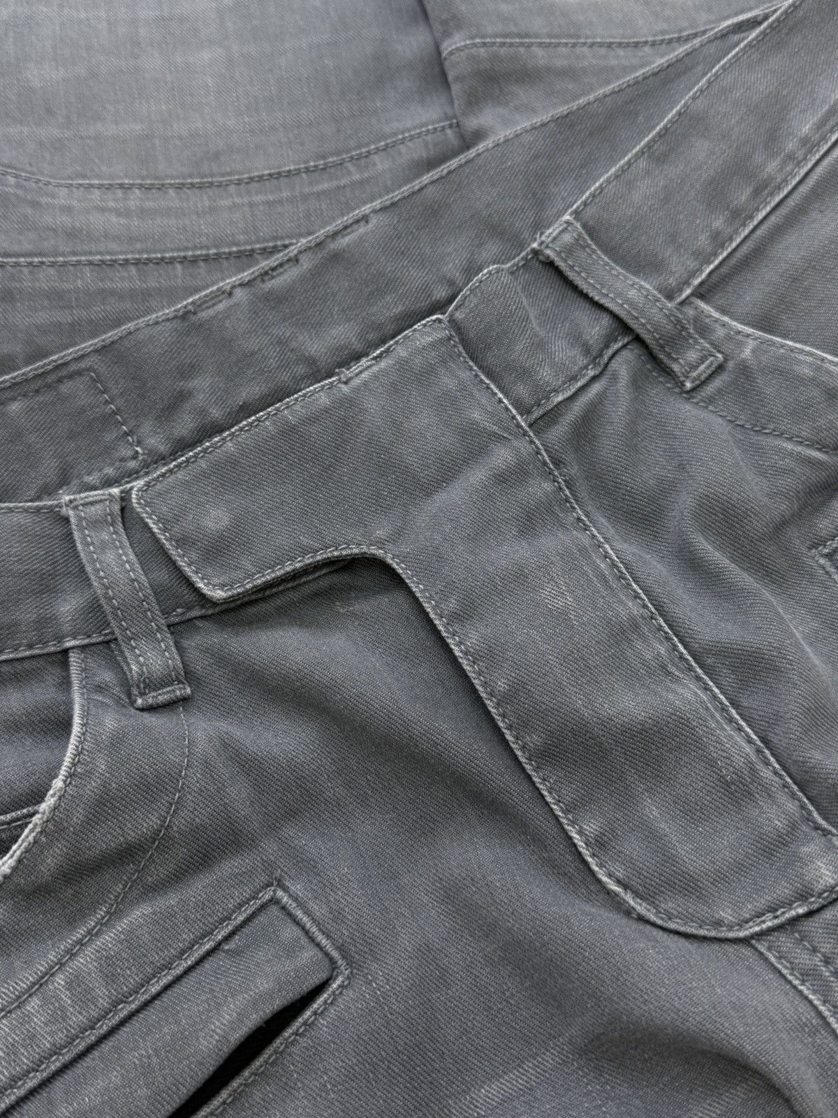 Balmain Balmain Biker Washed Distressed Denim Pants Size US 31 - 5 Thumbnail