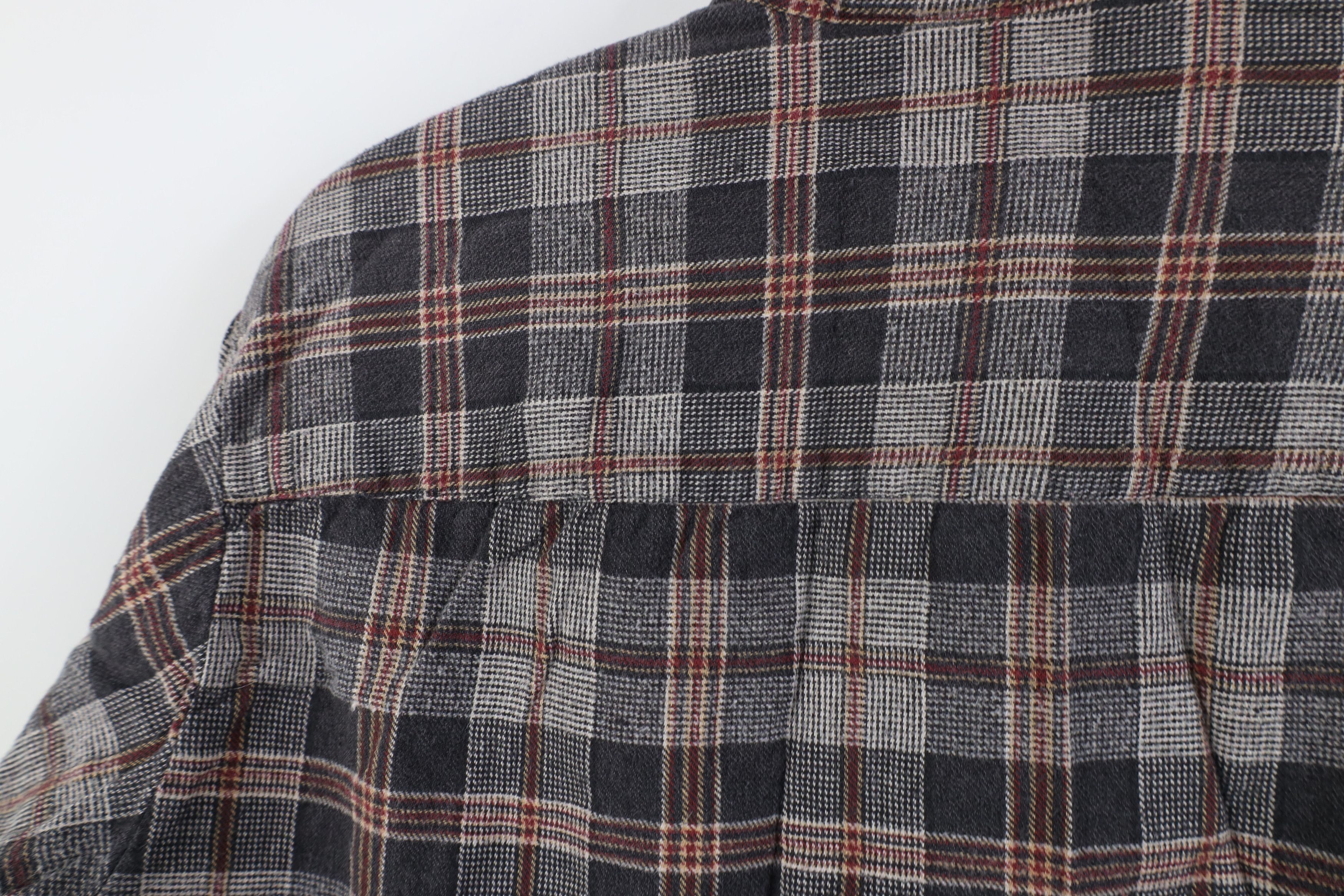 Vintage Vintage 90s Streetwear Collared Button Down Shirt Plaid Size US L / EU 52-54 / 3 - 8 Thumbnail