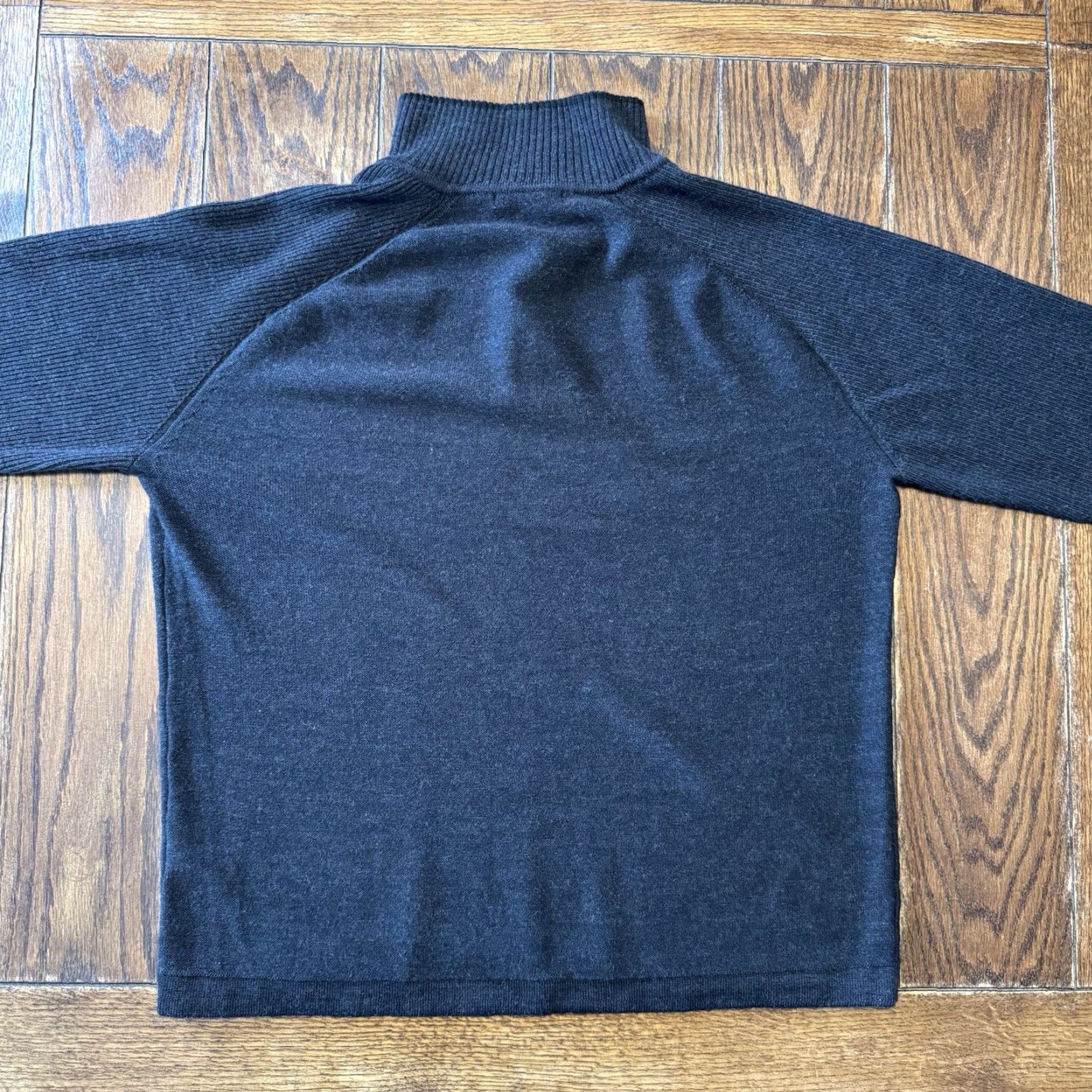 Smartwool Smartwool Mens 1/4 Button Sweater Size XL 100% Merino Wool Black Size US XL / EU 56 / 4 - 6 Thumbnail