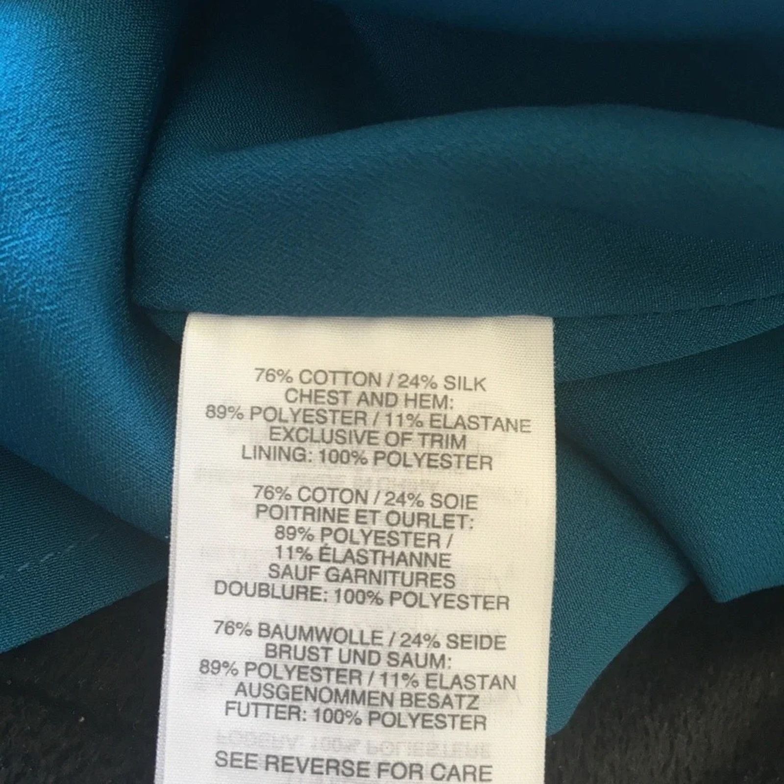 J.Crew J. Crew teal cocktail dress, size 2 Size XS / US 0-2 / IT 36-38 - 5 Thumbnail