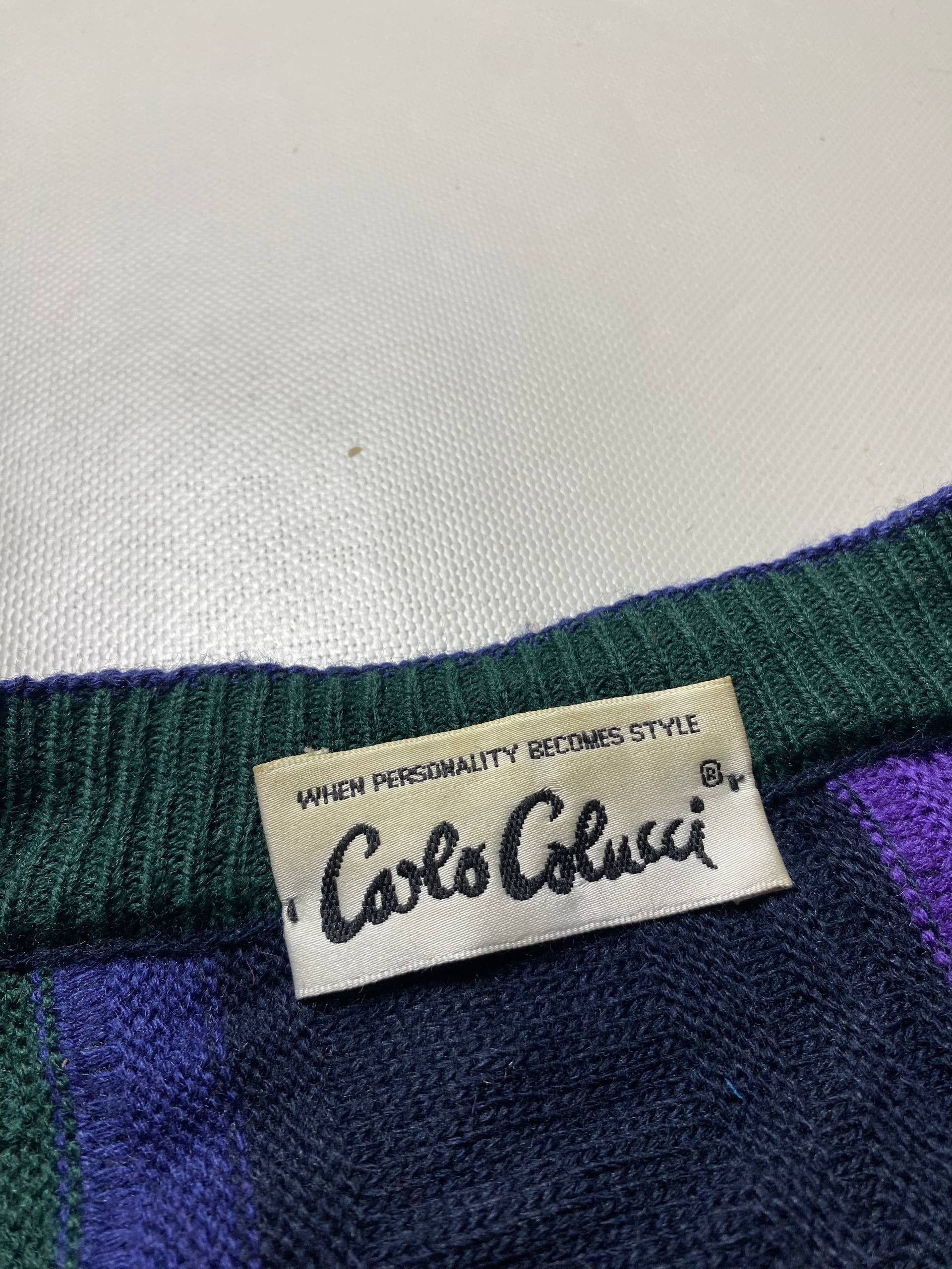Carlo Colucci Vintage Carlo Colucci Sweater 90's Size US XL / EU 56 / 4 - 2 Thumbnail