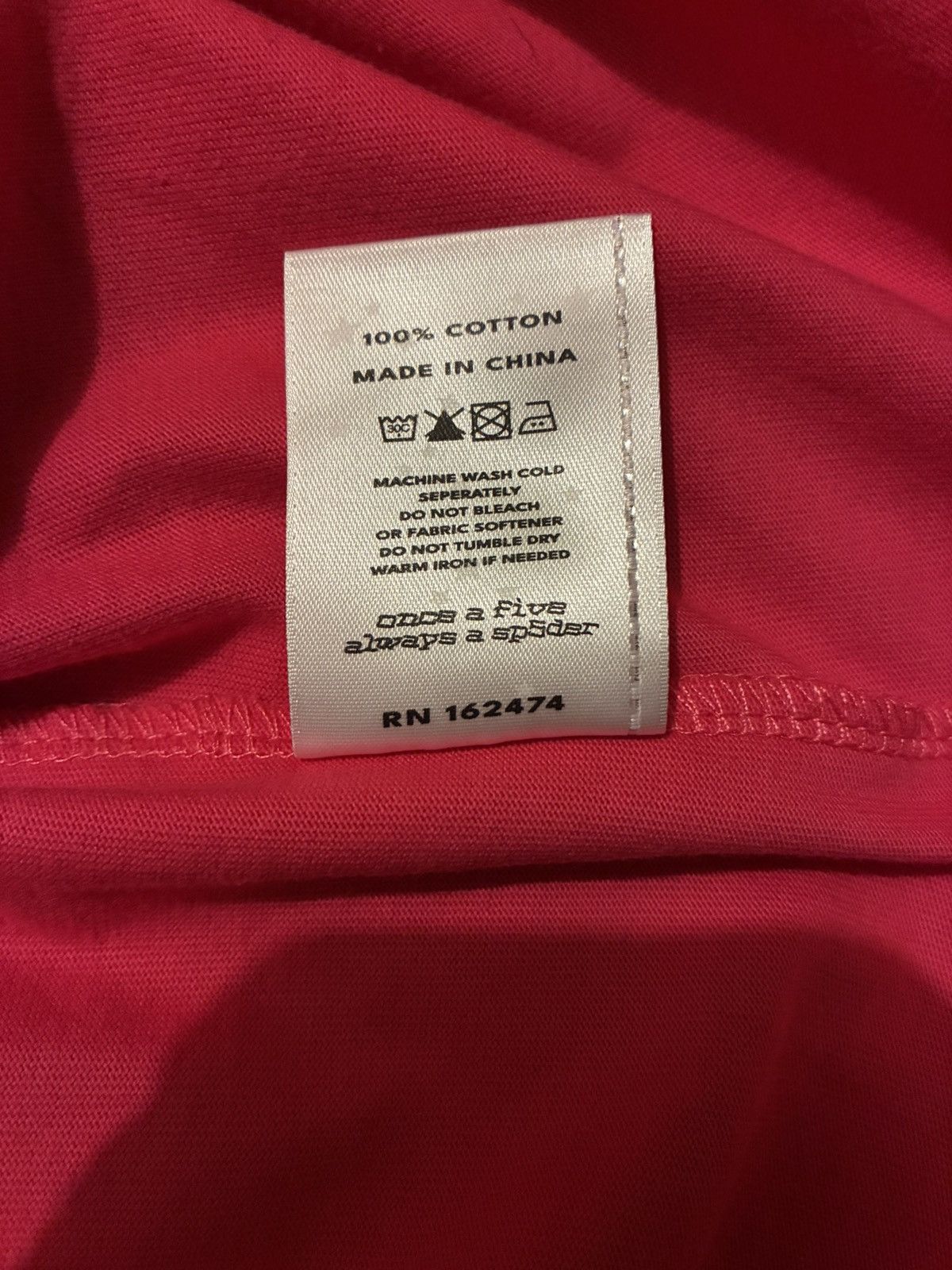 Sp5der Sp5der Beluga Longsleeve, Pink Size US XXL / EU 58 / 5 - 5 Thumbnail