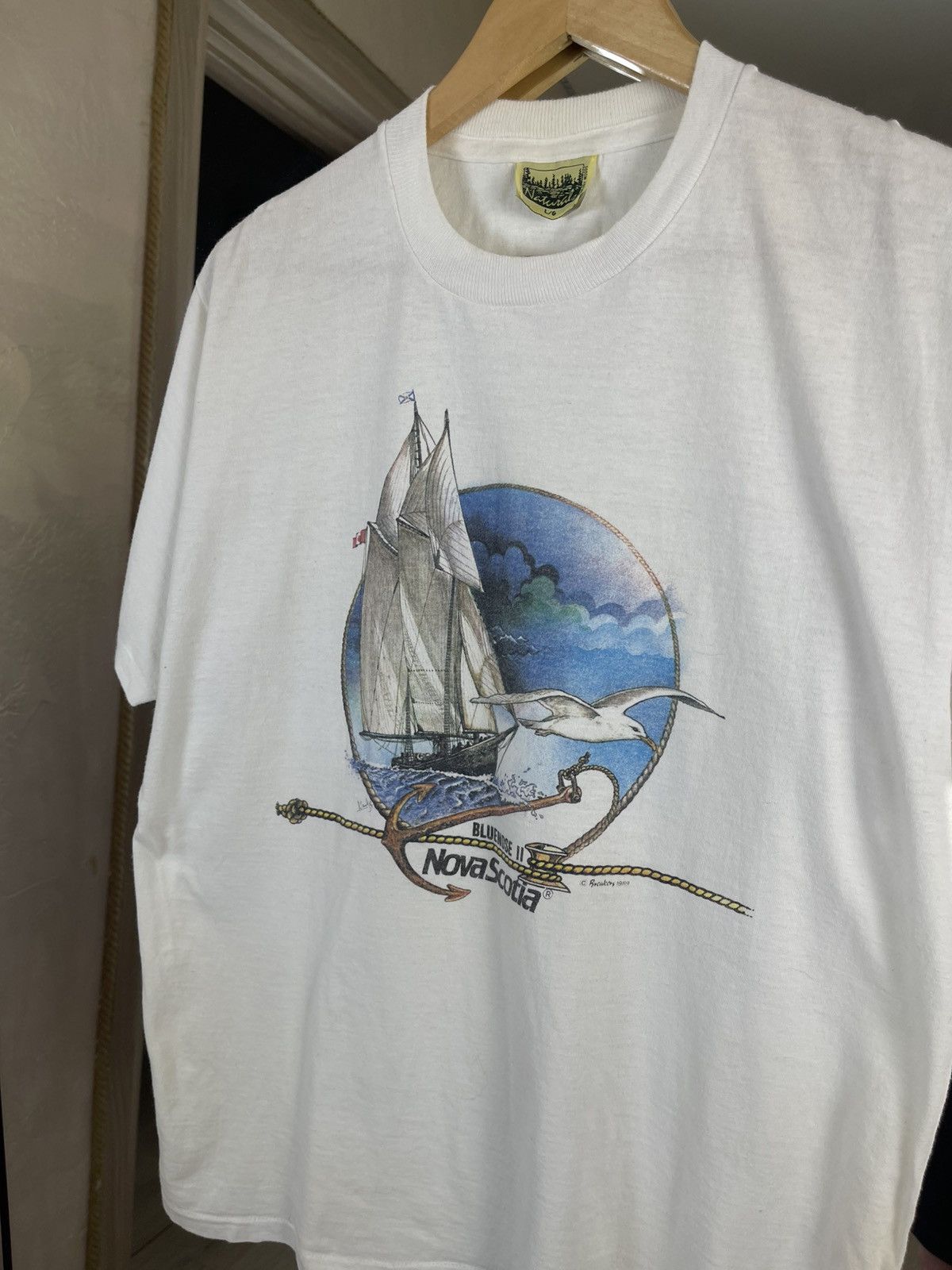 Vintage Vintage 1989 Bluenose II Nova Scotia Tee | Made in Canada Size US L / EU 52-54 / 3 - 2 Thumbnail
