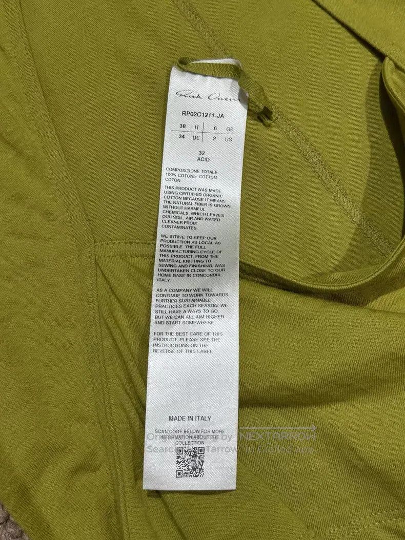 Rick Owens Rick Owens Mainline hollow short sleeve Size XS / US 0-2 / IT 36-38 - 2 Thumbnail