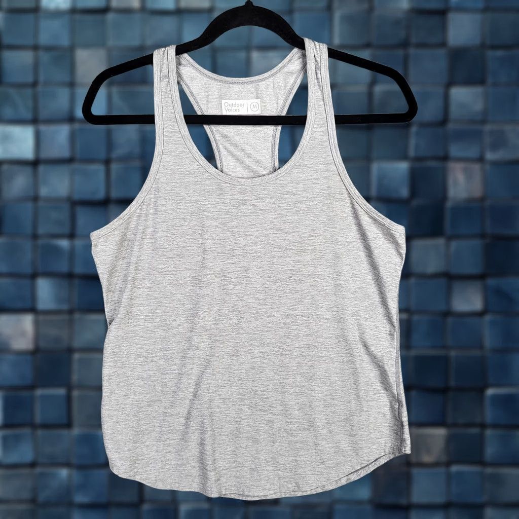 Vintage OUTDOOR VIOCE Women's Gray Tank Top Size M Size M / US 6-8 / IT 42-44 - 1 Thumbnail