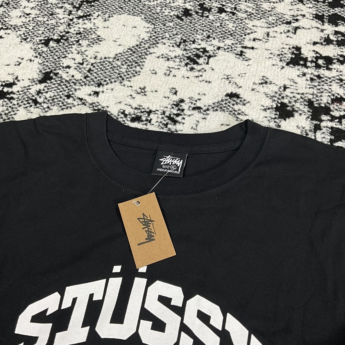 Stussy STUSSY 5 SPORT TEE BLACK - XL Size US XL / EU 56 / 4 - 4 Thumbnail