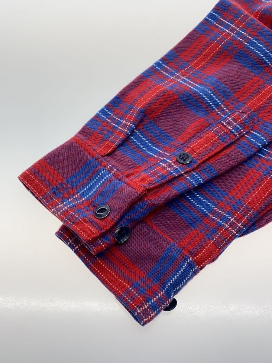 Visvim Red Check Giza Cotton Ramo Shirt Size US M / EU 48-50 / 2 - 5 Thumbnail