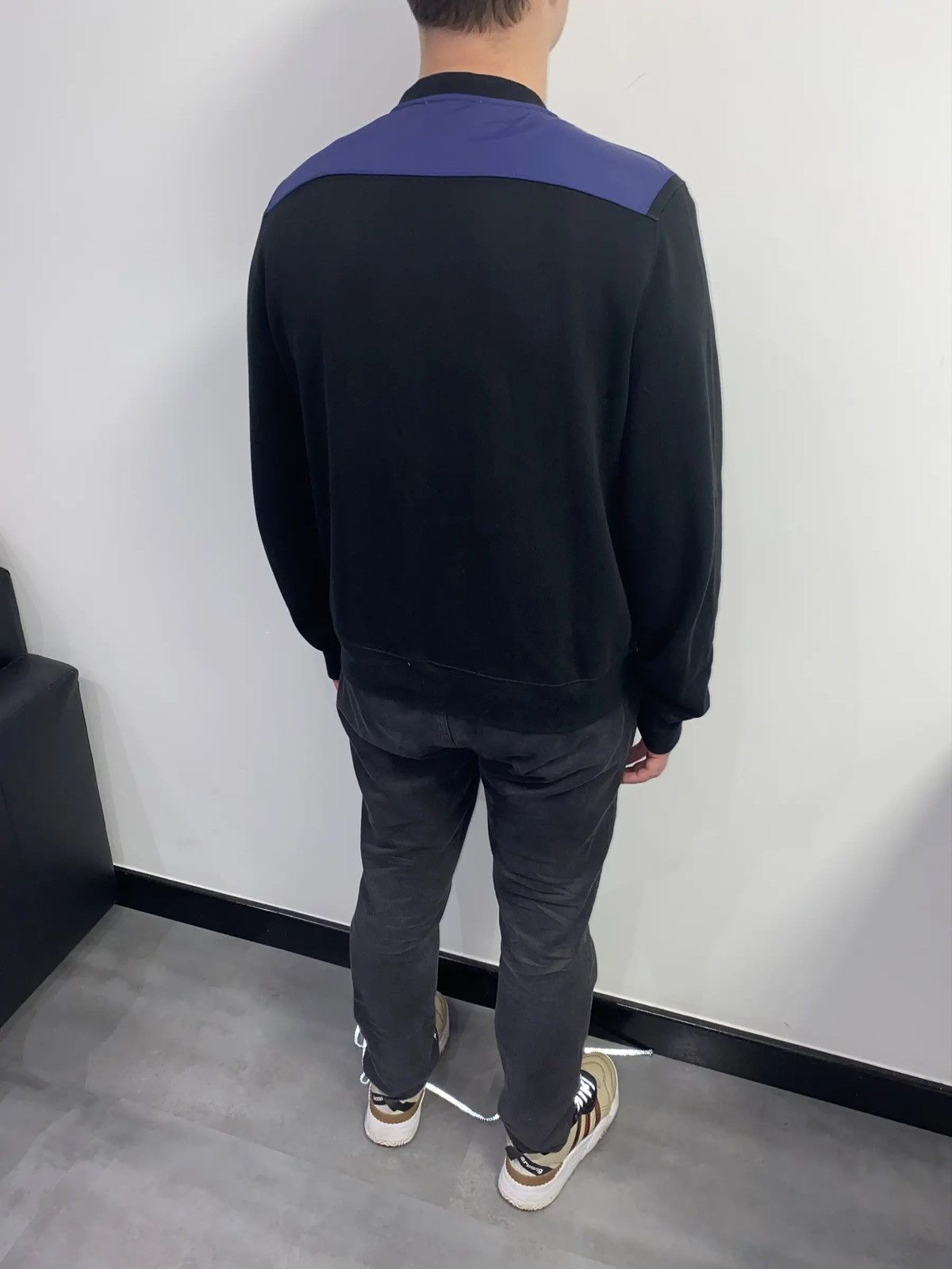 Acne Studios SS14 Acne Studios Keanu Two Tone Nylon Bomber Jacket Size US XL / EU 56 / 4 - 6 Thumbnail