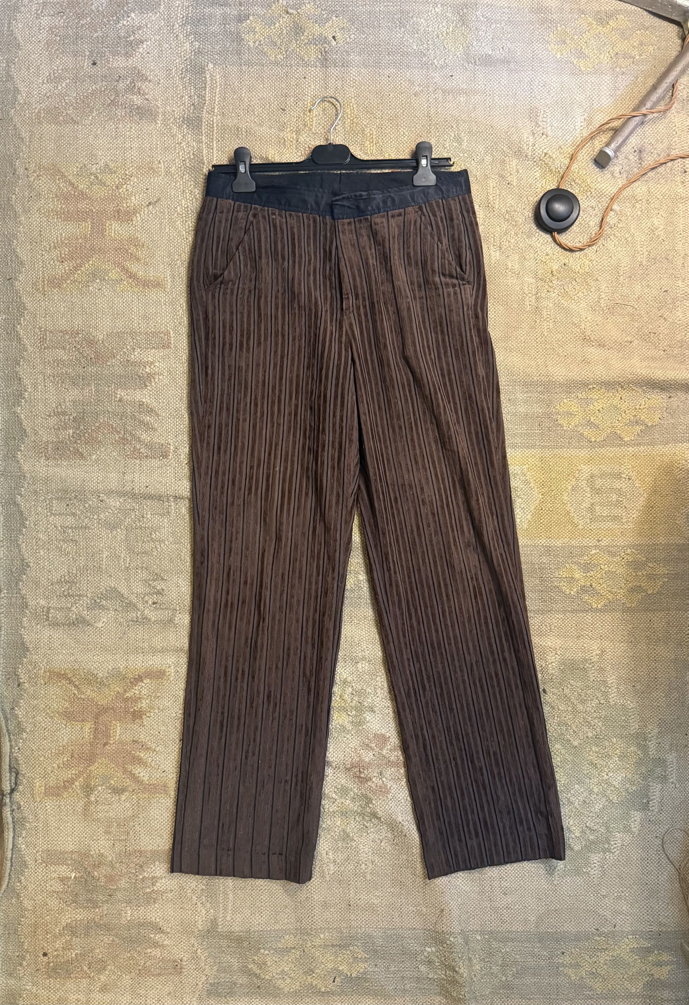 Our Legacy Chino 22 Used Black Wide Corduroy | Grailed
