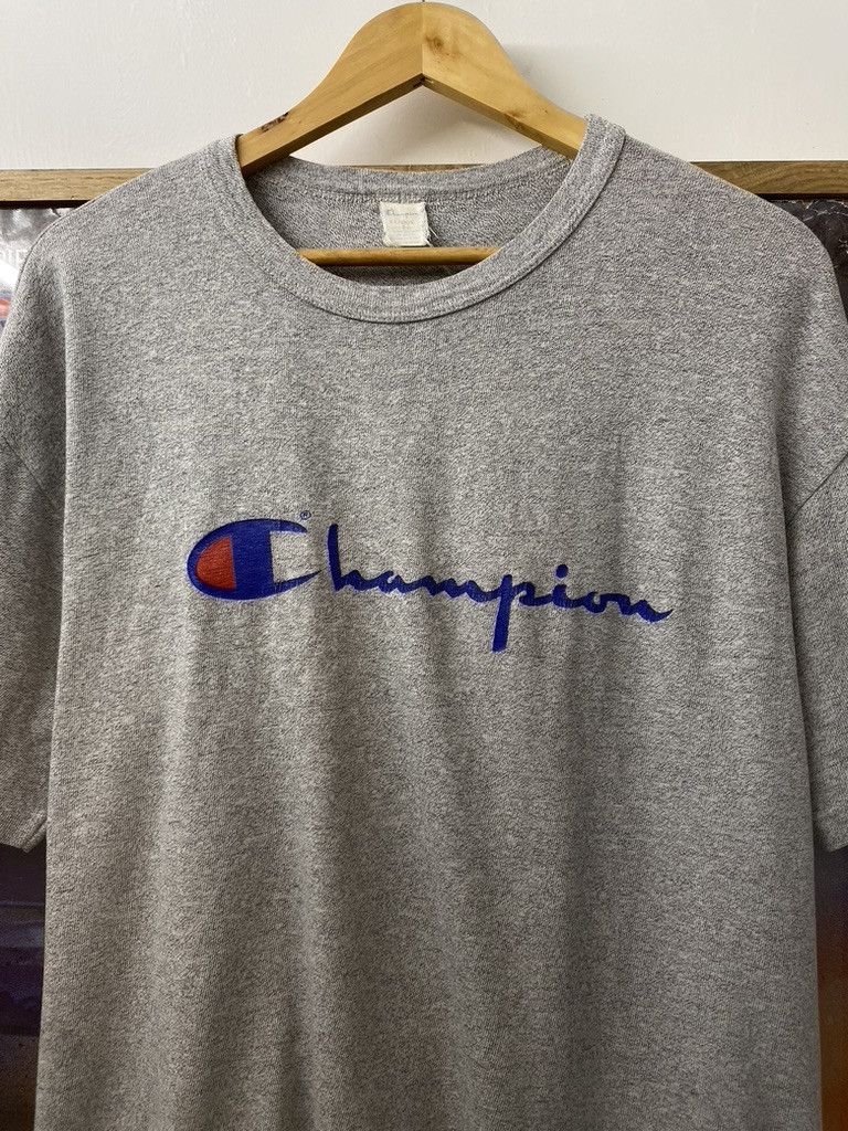 Champion 90s Vintage Champion Sports Classic Centre Spellout Tee Size US XL / EU 56 / 4 - 5 Thumbnail