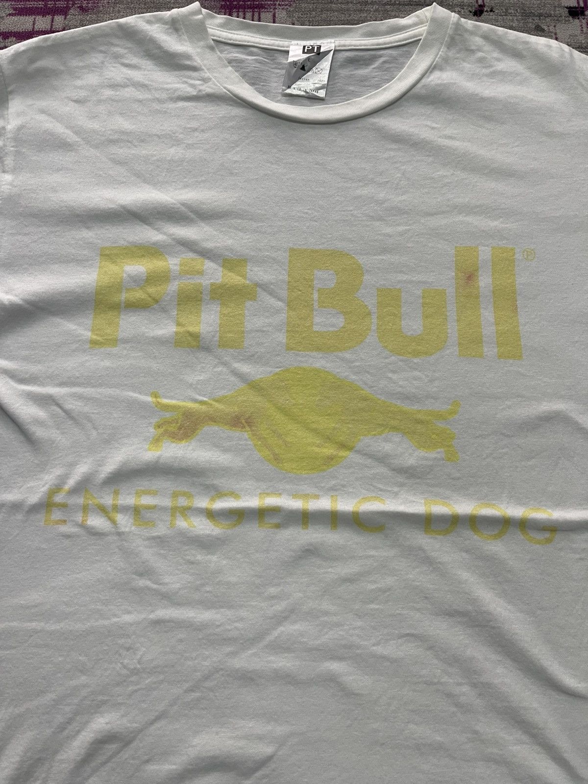 Japanese Brand VINTAGE PITBULL ENERGETIC DOG TEE VERY RARE Size US L / EU 52-54 / 3 - 3 Thumbnail