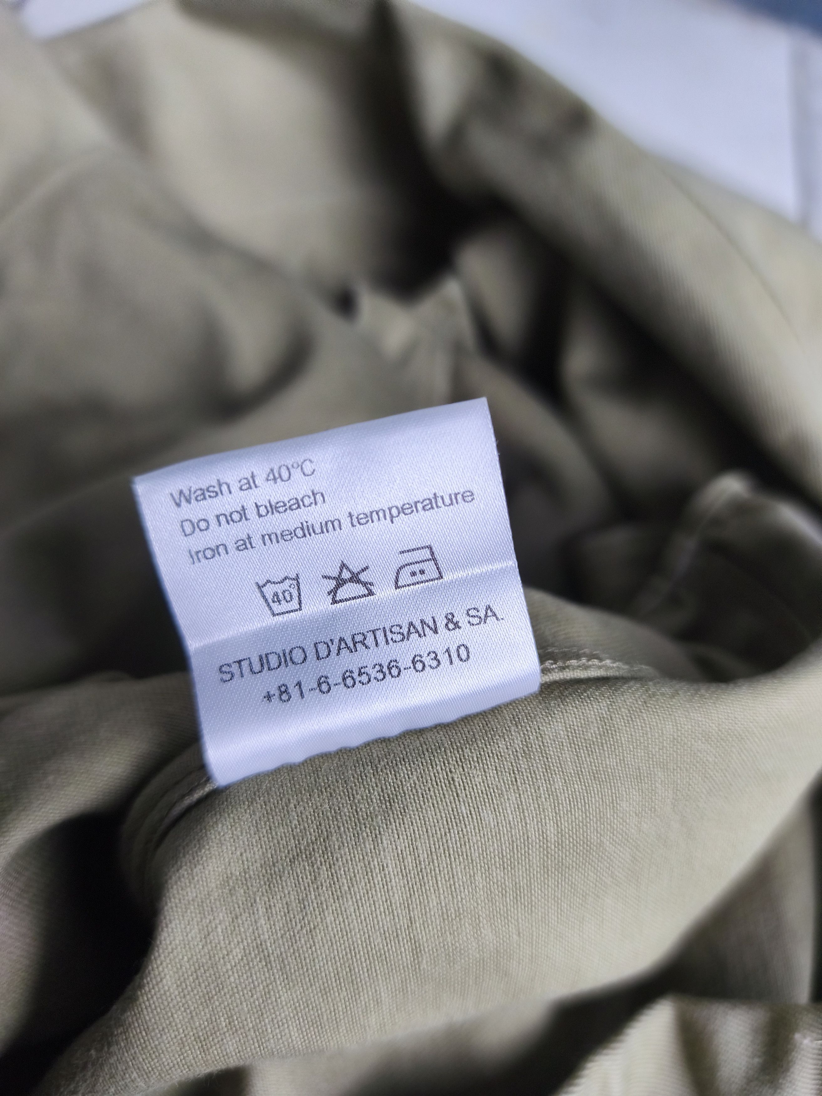 Orgueil Orgueil - studio d'artisan - button down shirt Size US S / EU 44-46 / 1 - 11 Thumbnail