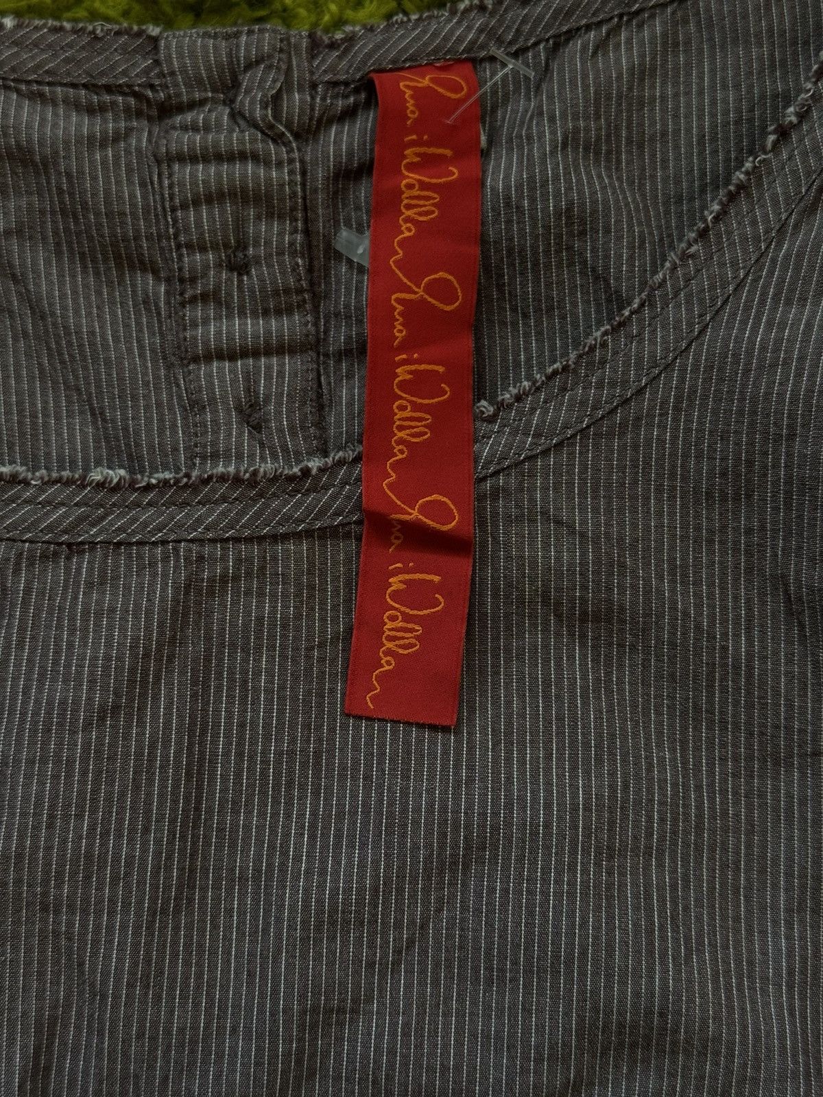 Designer × Hysteric Glamour Ewa i Walla avant garde striped blouse tunic Size XL / US 12-14 / IT 48-50 - 5 Thumbnail