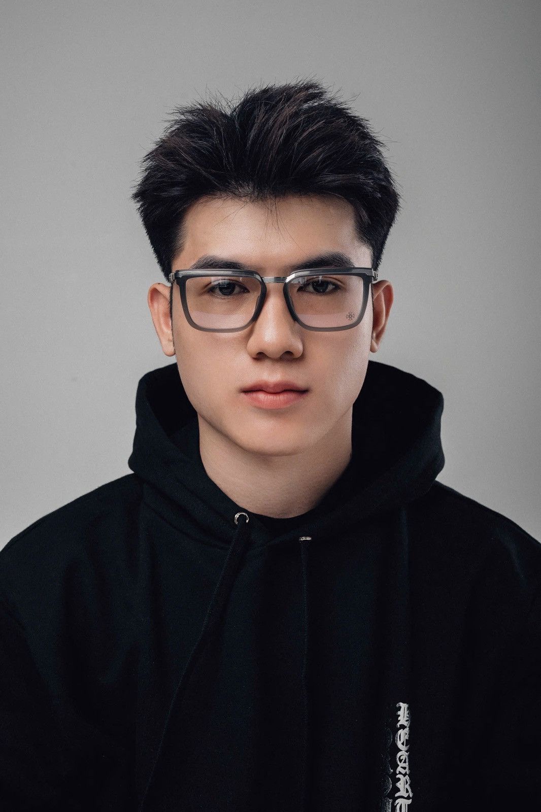 Chrome Hearts CHROME HEARTS TRYDIXAGAIN MATTE GRAY GLASSES Size ONE SIZE - 9 Thumbnail