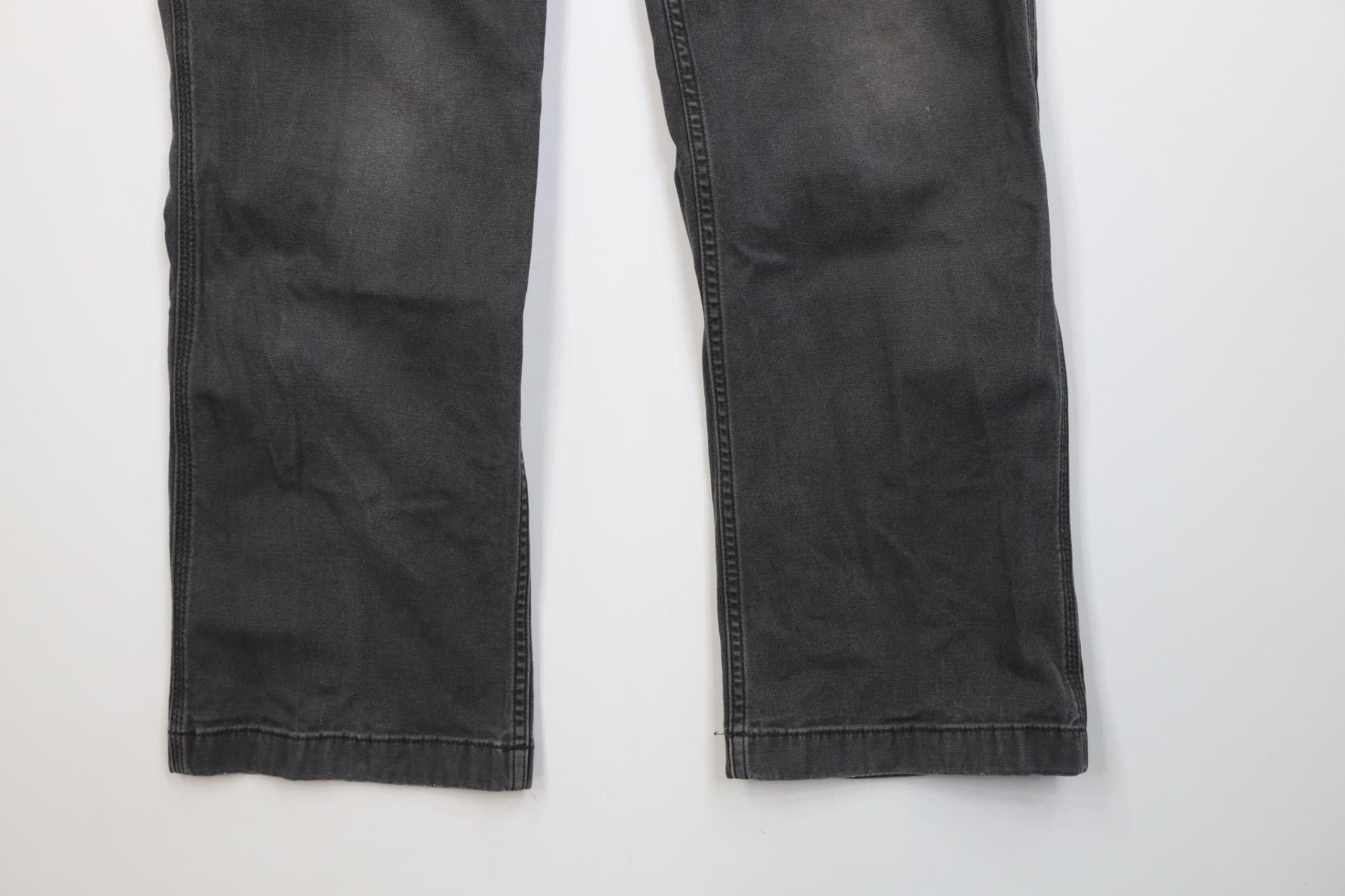 Carhartt Vintage Y2K Carhartt Fit Stretch Canvas Wide Leg Pants Gray Size US 34 / EU 50 - 4 Thumbnail