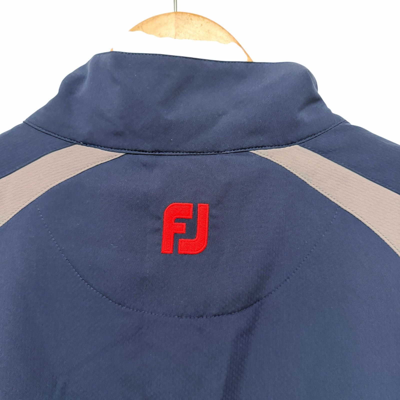 Footjoy Footjoy Navy Blue Gay Quarter Zip Windbreaker Sz L Size US L / EU 52-54 / 3 - 7 Thumbnail