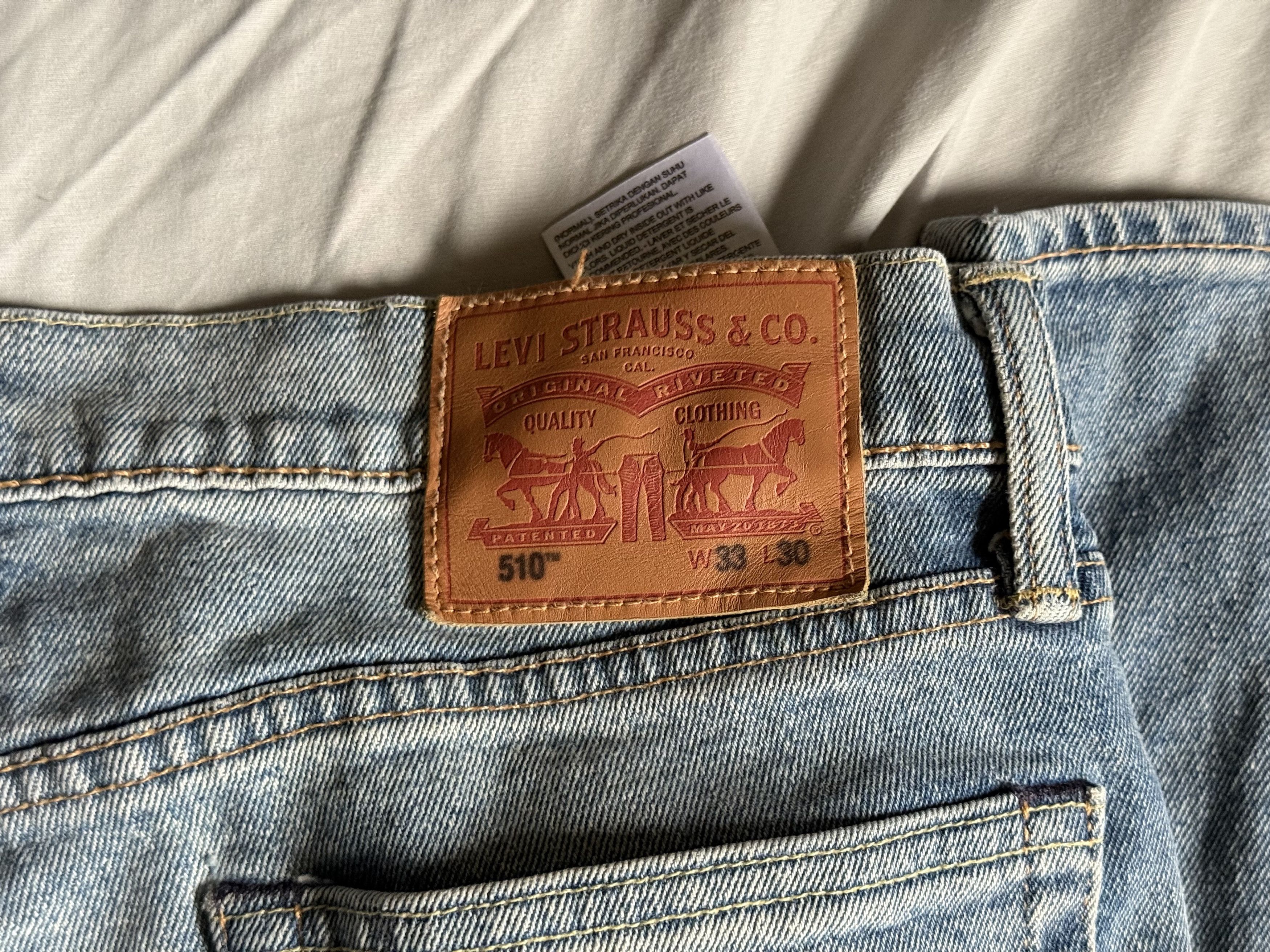 Levi's Levi's 510 5-Pocket Skinny Fit Jeans Size 33x30 $98 Size US 33 - 4 Thumbnail