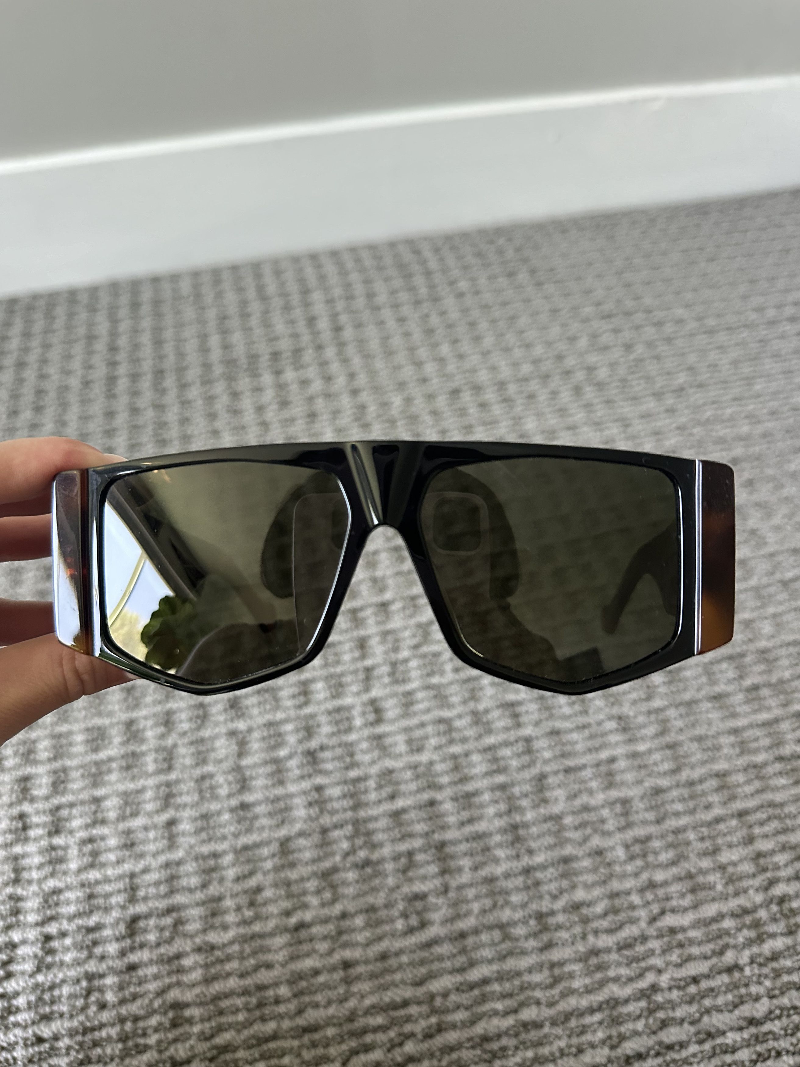 Loewe Loewe Hexagon Shield Sunglasses Size ONE SIZE - 1 Thumbnail