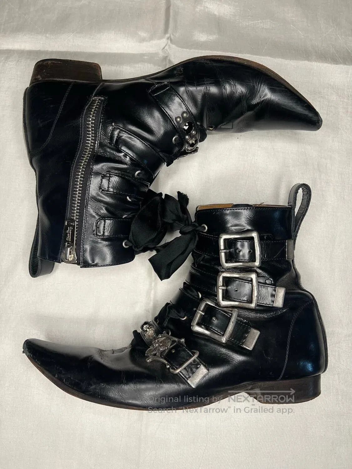 Undercover Houston Strappy Boots.