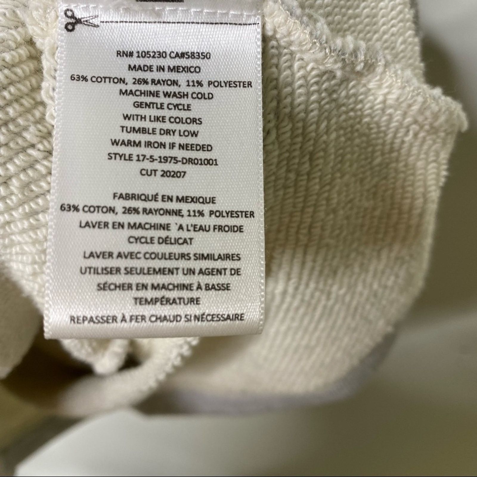 Current/Elliot Current/Elliott grey terry cloth lined Sweatshirt mini Dress Size M / US 6-8 / IT 42-44 - 11 Thumbnail