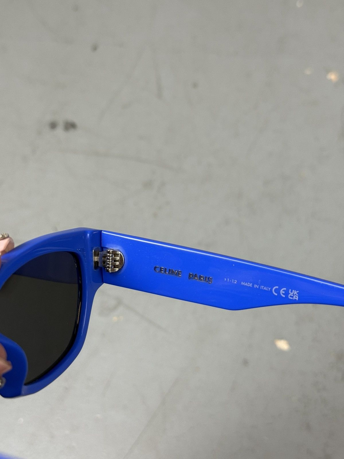 Celine Celine Blue Sunglasses Size ONE SIZE - 5 Thumbnail