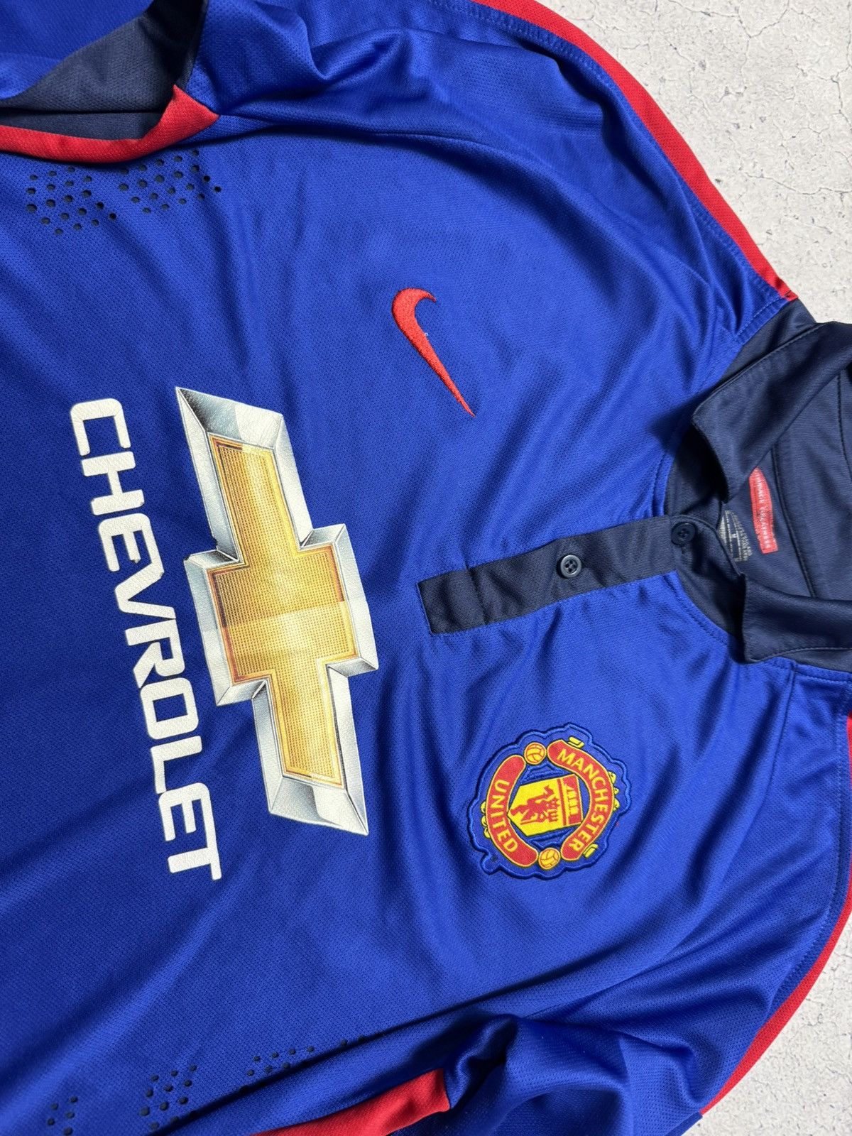 Nike Nike FC Manchester United Soccer LongSleeve Jersey 2014/2015 Size US M / EU 48-50 / 2 - 7 Thumbnail