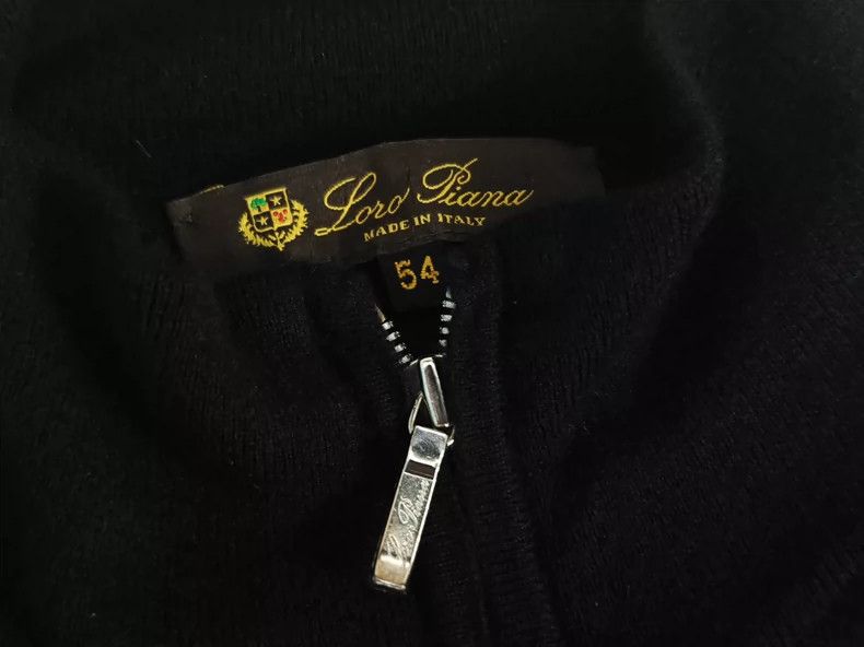 Loro Piana Loro Piana Pure cashmere cardigan jacket 2504-Nextarrow Size US L / EU 52-54 / 3 - 3 Thumbnail