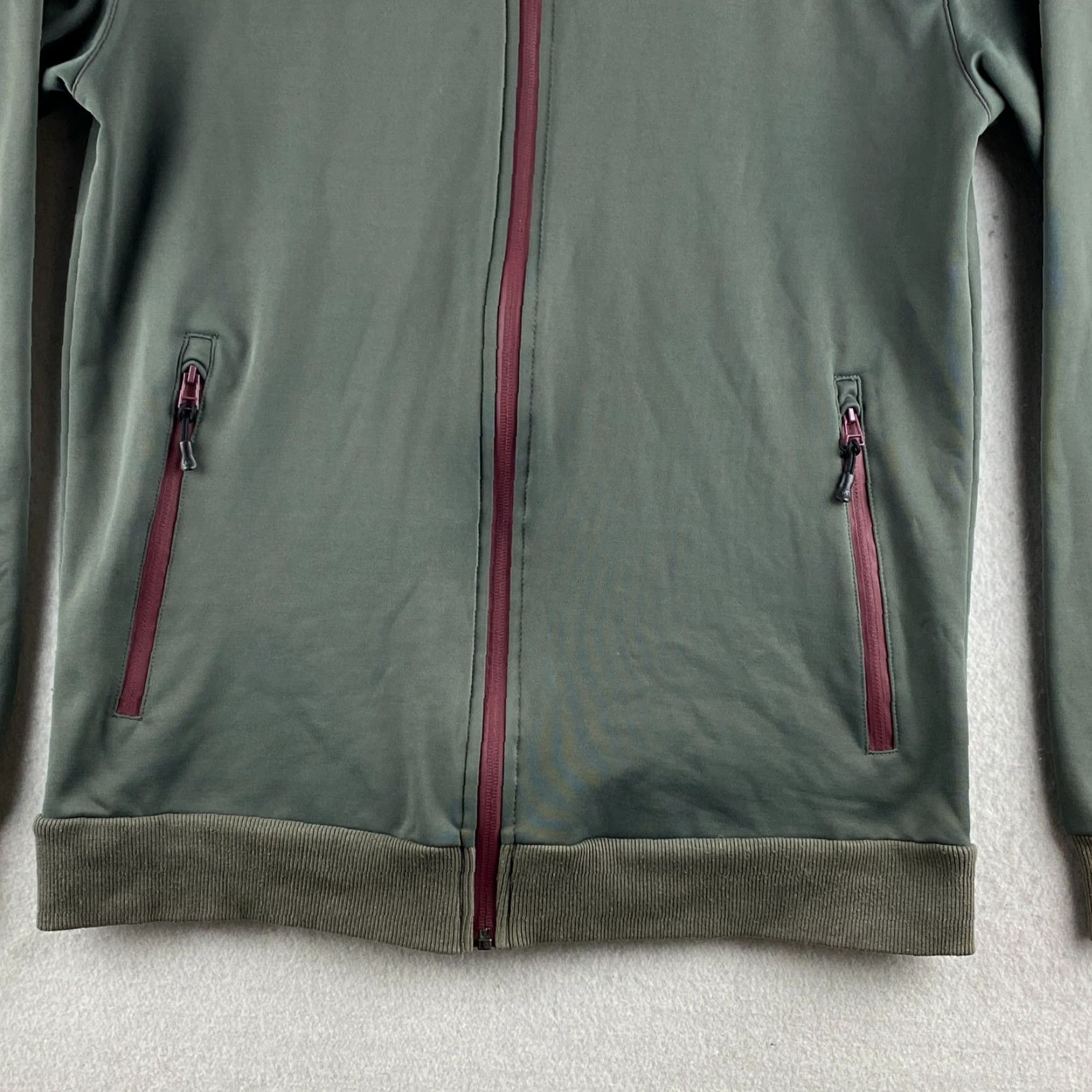 Vintage DC Hoodie Mens Small S Gray Full Zip Fleece Softshell Adjustable Hood Pockets Size US S / EU 44-46 / 1 - 3 Thumbnail