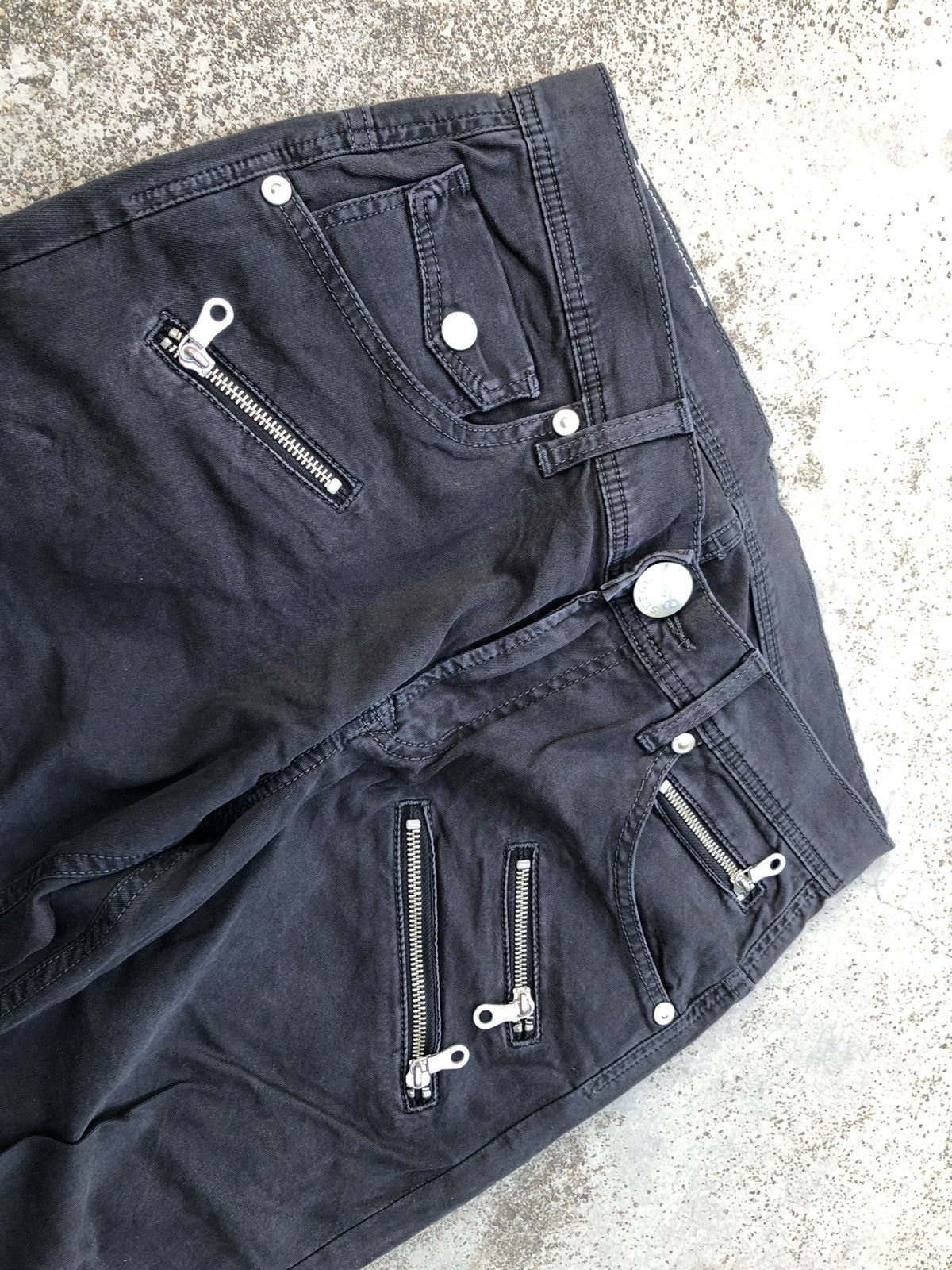 Lee ZIPPER BUCKLE BACK STRECTHABLE PANT BY LEE Size US 32 / EU 48 - 2 Thumbnail