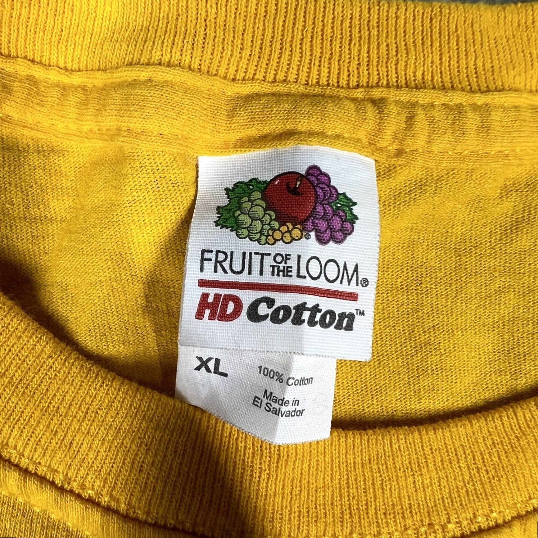 Fruit Of The Loom Golden State Warriors T-Shirt XL Men Yellow 2022 Conference Finals Gold Blooded Warriors Logo Size US XL / EU 56 / 4 - 7 Thumbnail