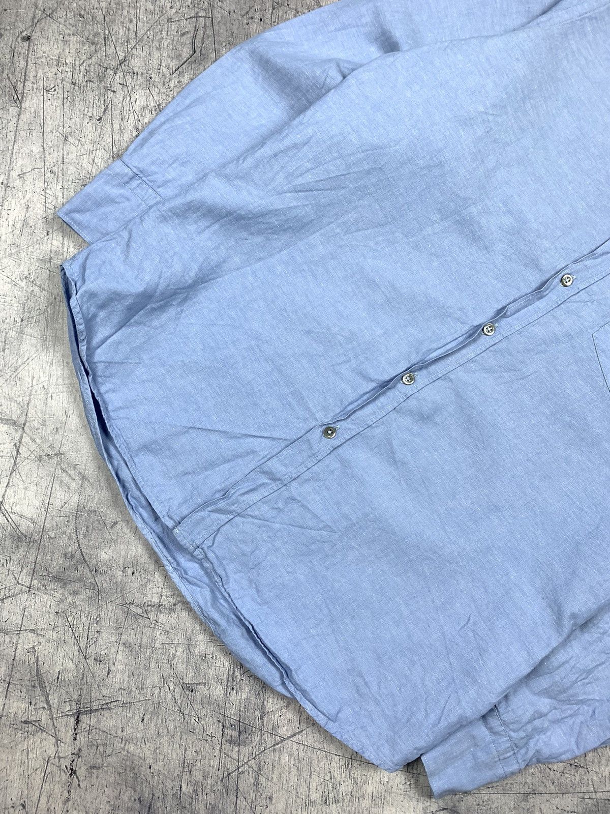 Paul Smith Designer Paul Smith Luxury Cotton/Linen Shirt pocket Size US L / EU 52-54 / 3 - 3 Thumbnail