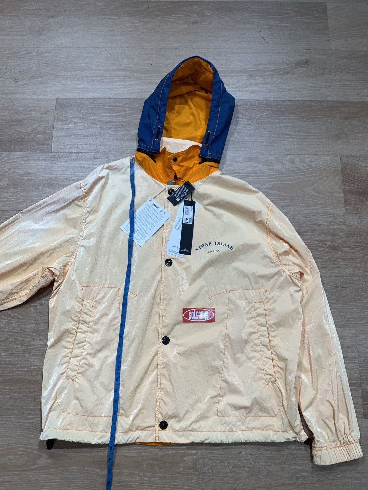 Designer × Stone Island Stone island blouson C/CAPP marina jacket Size US L / EU 52-54 / 3 - 8 Thumbnail