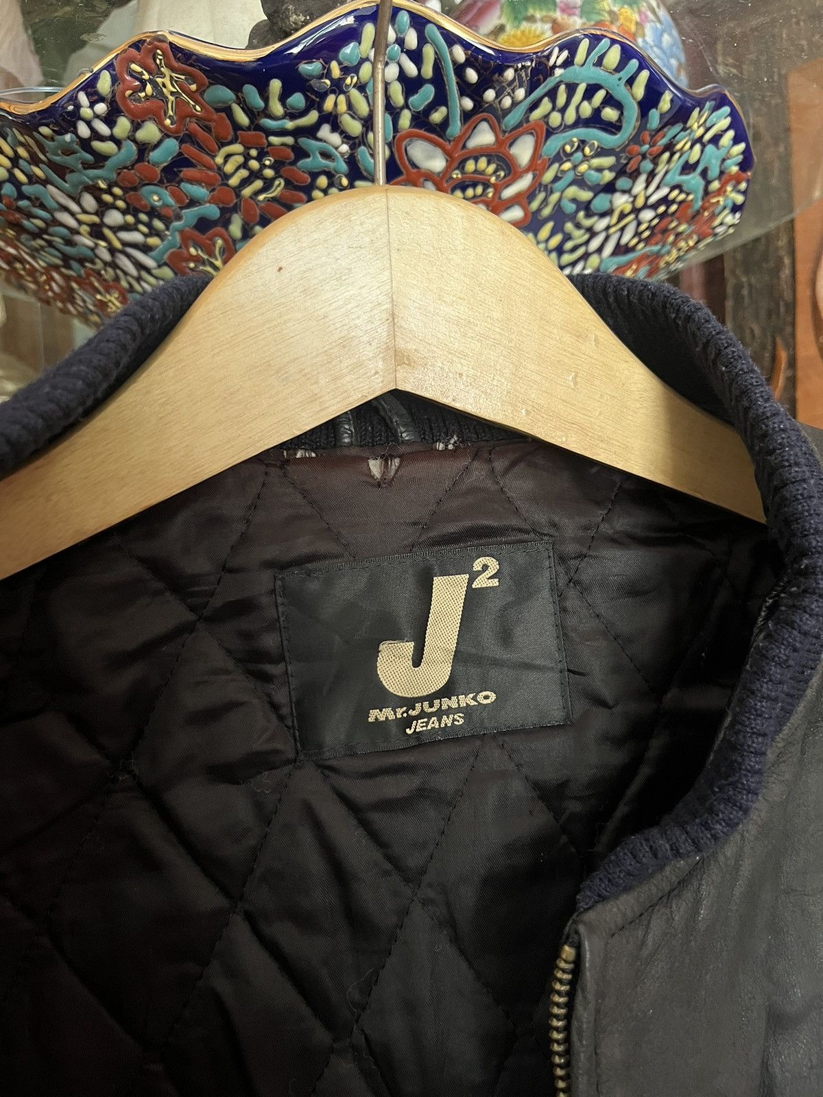 Mr. Junko Mr Junko by Junko Koshino Big J² Boomber Leather Jacket Size US L / EU 52-54 / 3 - 9 Thumbnail
