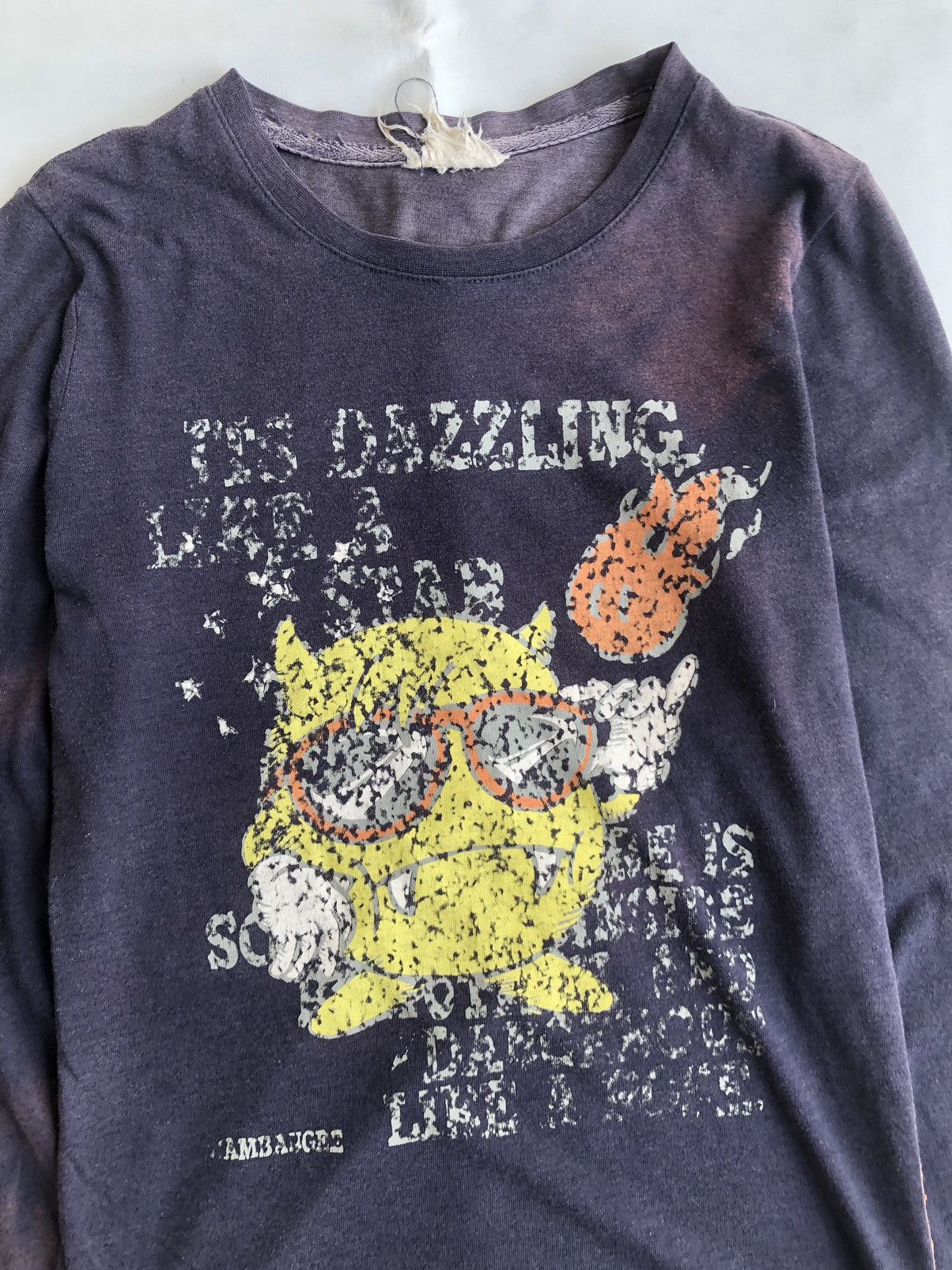 If Six Was Nine Japanese Poem Sun faded LongSleeve Ifsixwasnine Style Size US M / EU 48-50 / 2 - 5 Thumbnail