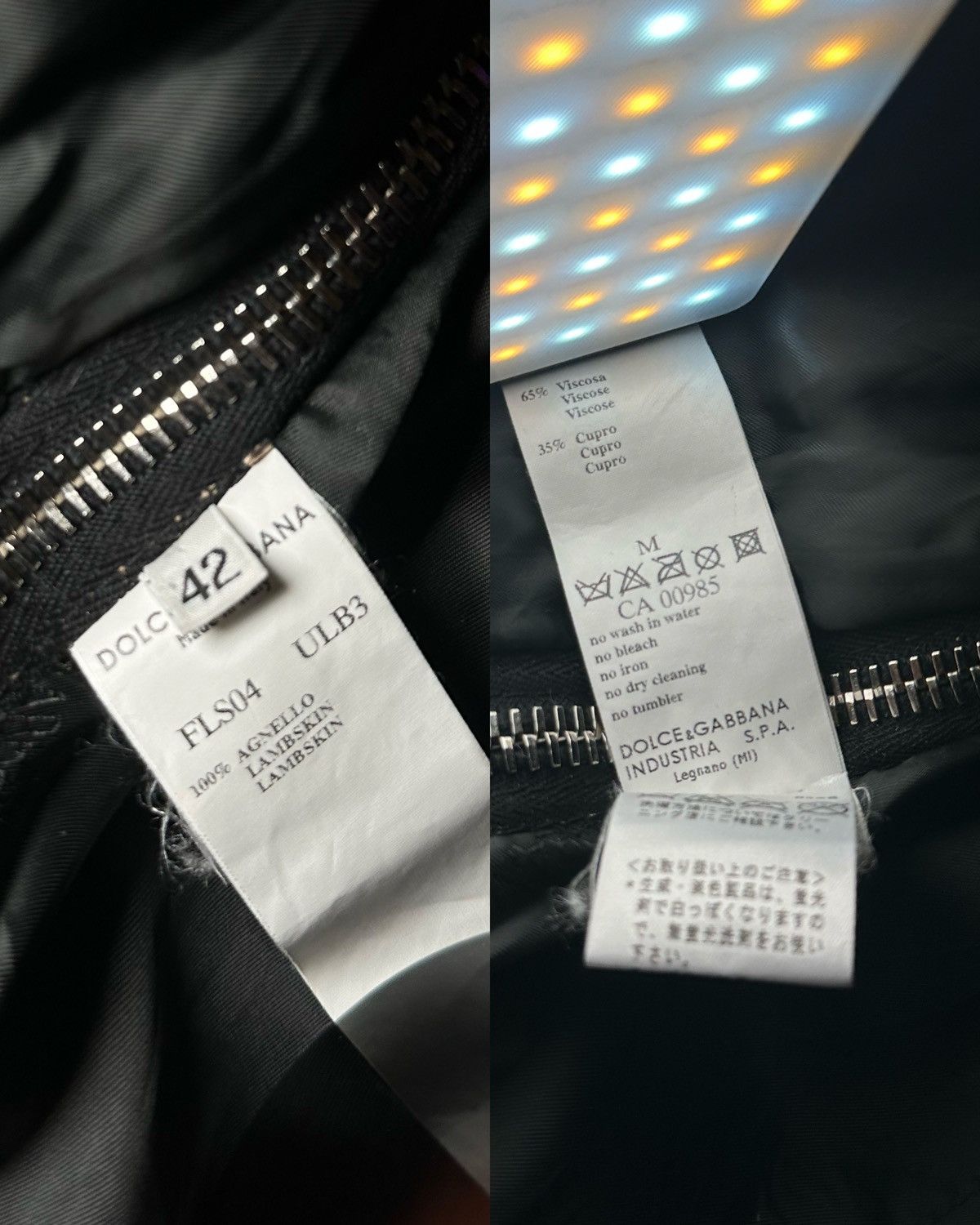 Dolce & Gabbana S/S 2003 Dolce & Gabbana ‘Sex & Love’ Bondage Leather Jacket Size M / US 6-8 / IT 42-44 - 7 Thumbnail