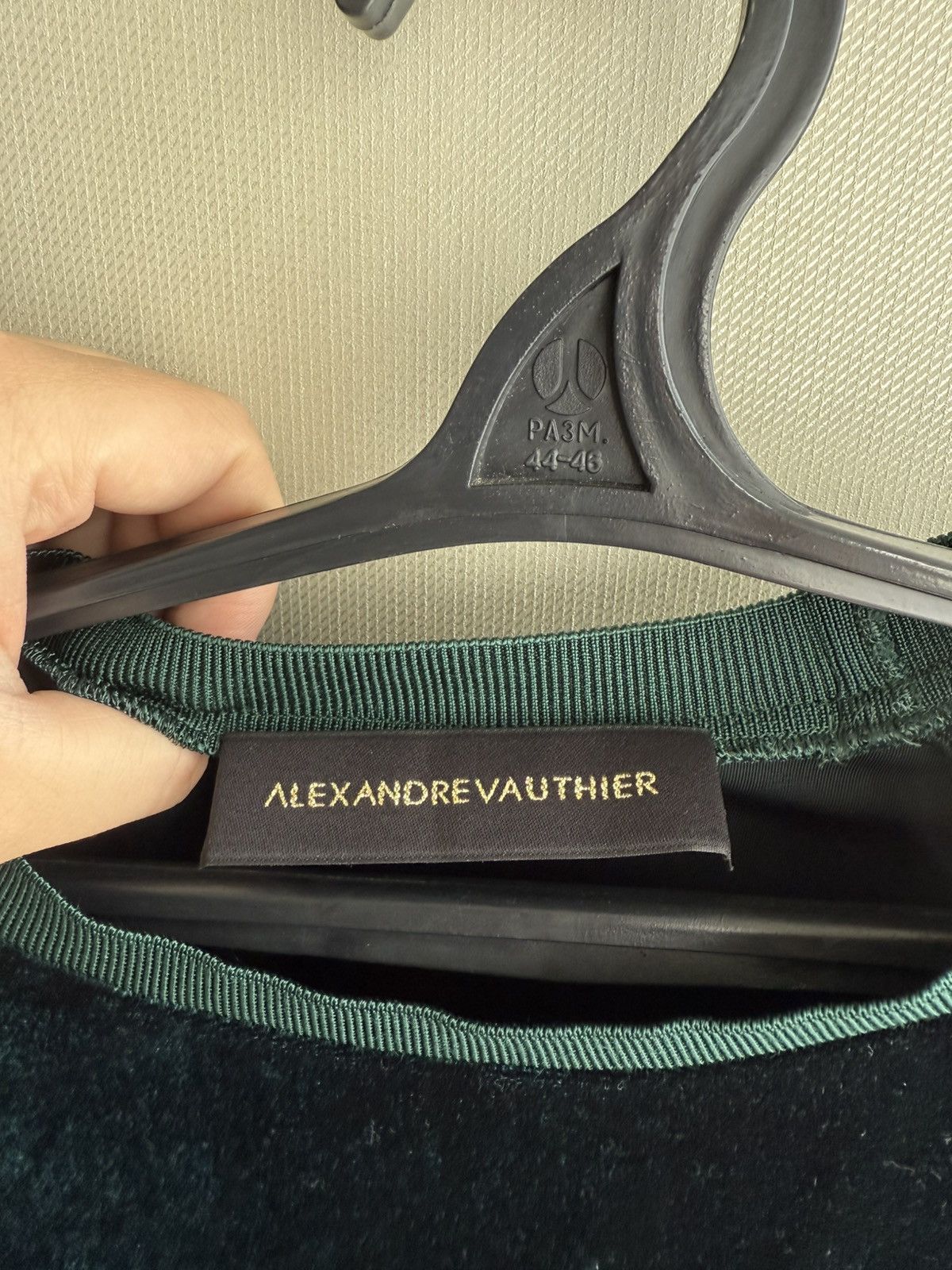 Alexandre Vauthier Alexandre Vauthier green sweatshirt size s Size S / US 4 / IT 40 - 2 Thumbnail