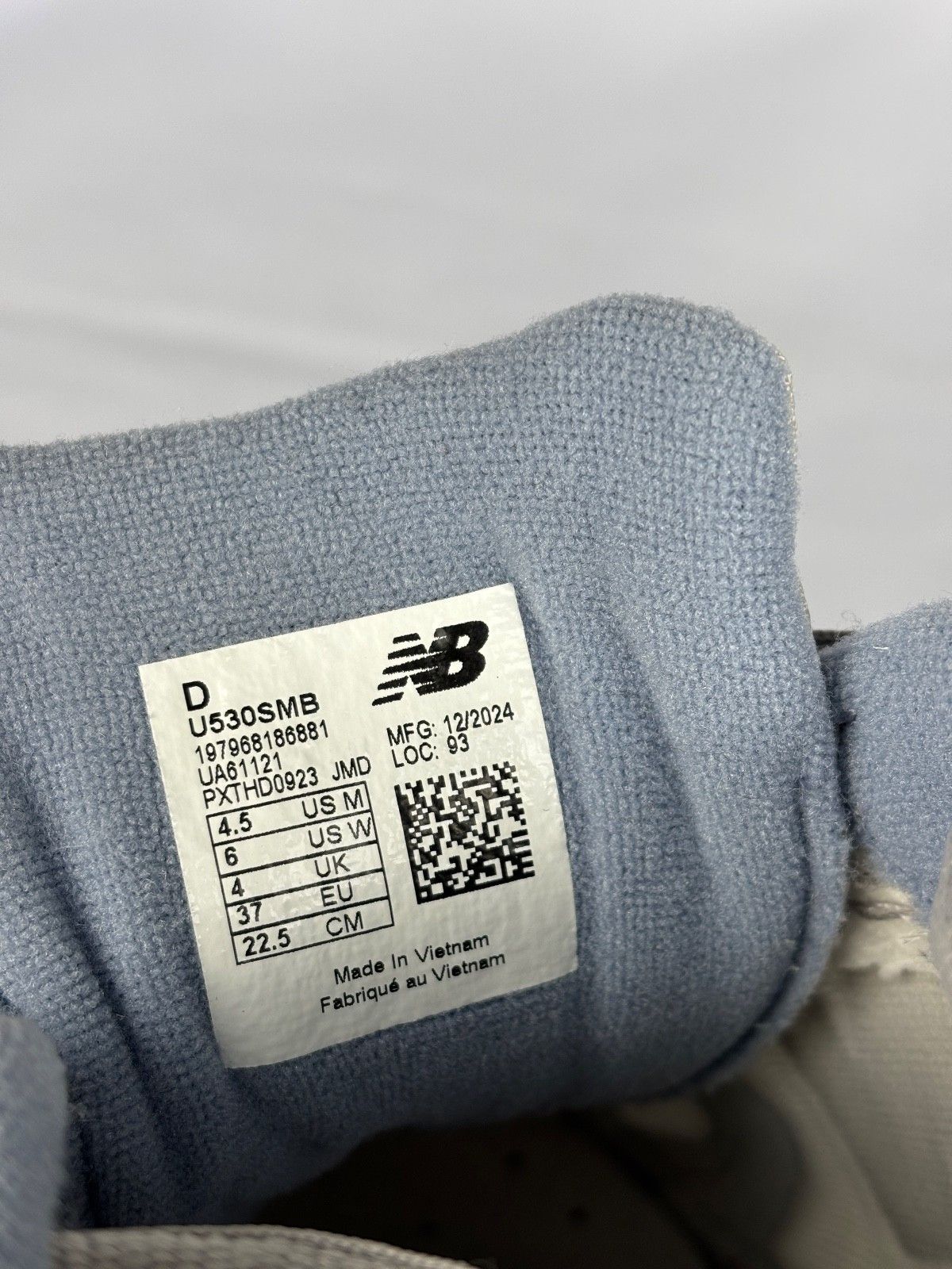 New Balance New Balance 530 Grey Matter Sea Blue Shoes US 6 UK 4 EU 37 Size US 6 / IT 36 - 8 Thumbnail