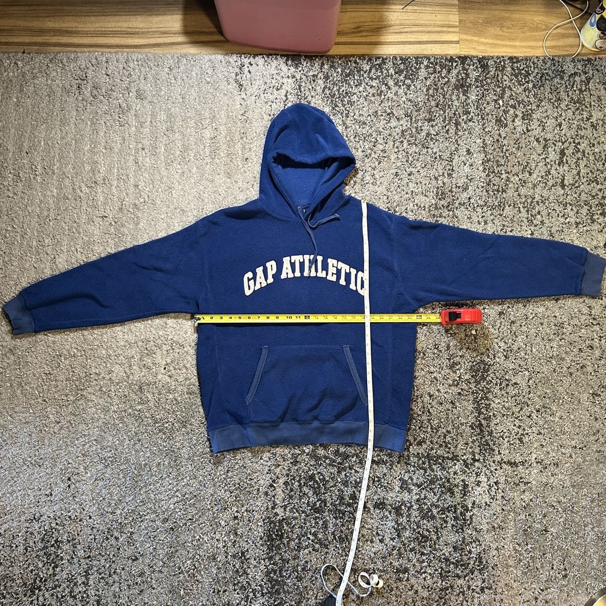 Gap Gap Athletic Fleece Hoodie Size US L / EU 52-54 / 3 - 3 Thumbnail