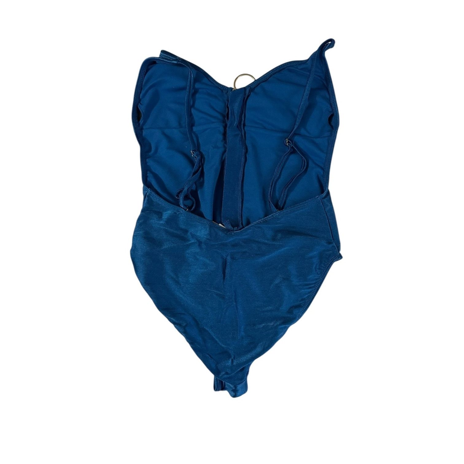Other No Boundaries One Piece Shimmering Blue Swimsuit M 7/9 Size ONE SIZE - 3 Thumbnail