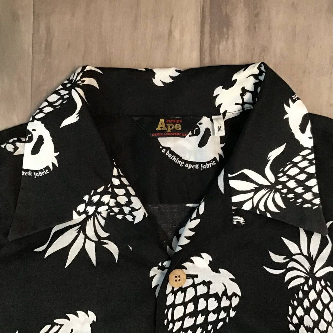 Bape 🔥Vintage🔥 BAPE Logo Aloha Shirt a bathing ape NIGO Size US M / EU 48-50 / 2 - 5 Thumbnail