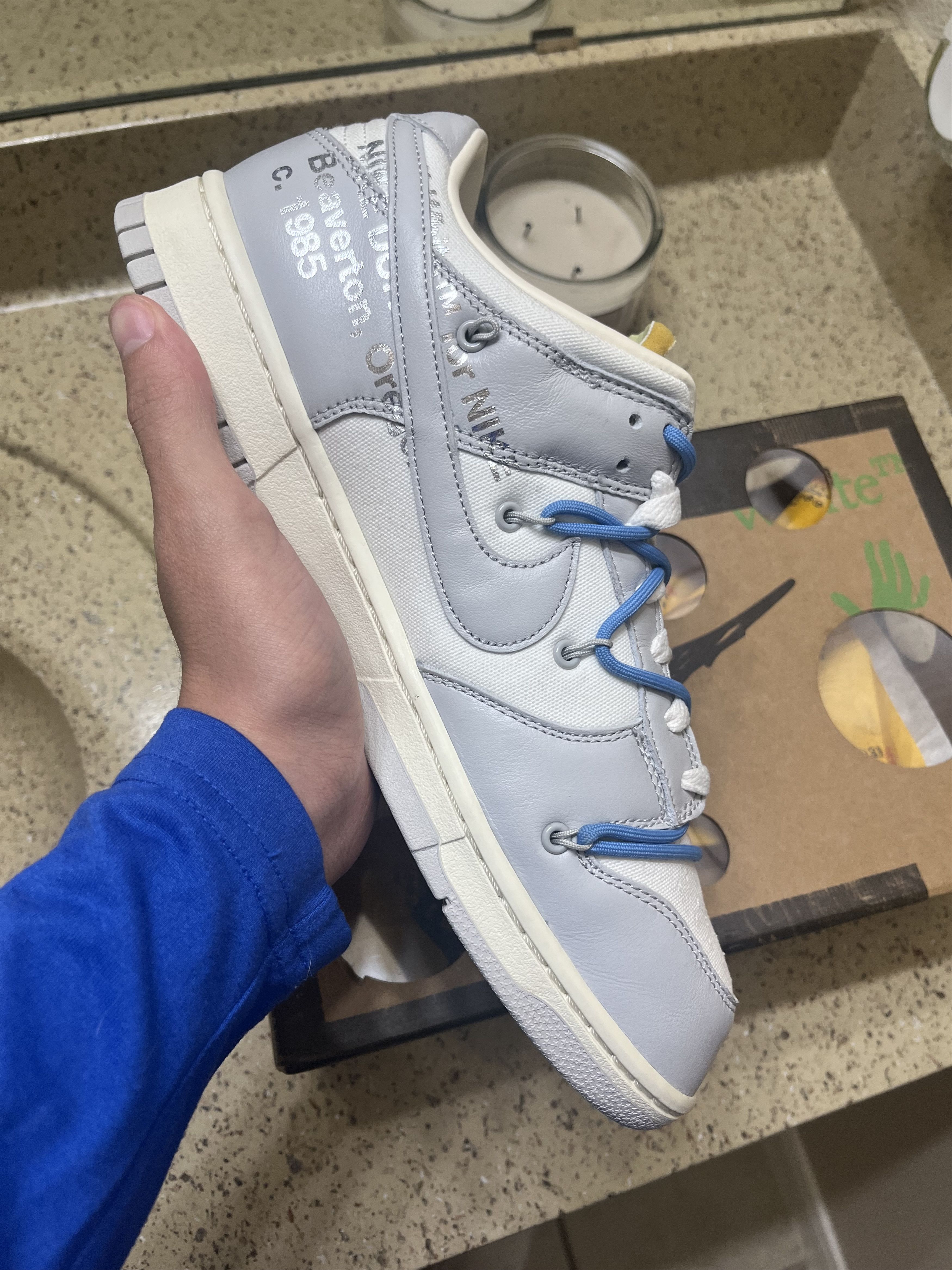 Nike × Off-White Off white nike dunk lot 05 Size US 11 / EU 44 - 2 Thumbnail